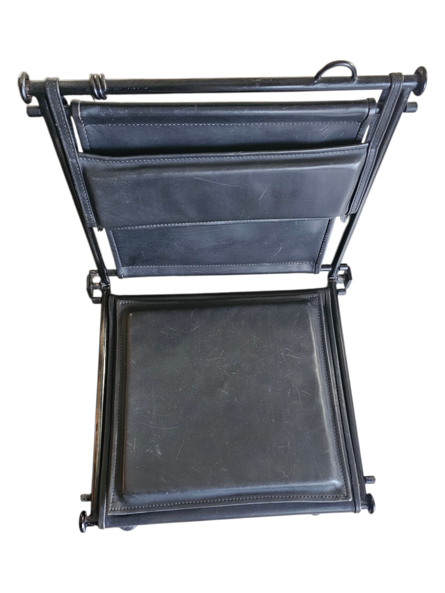 1960s Brutalist Style Sling Chair by Ilana Goor - 4