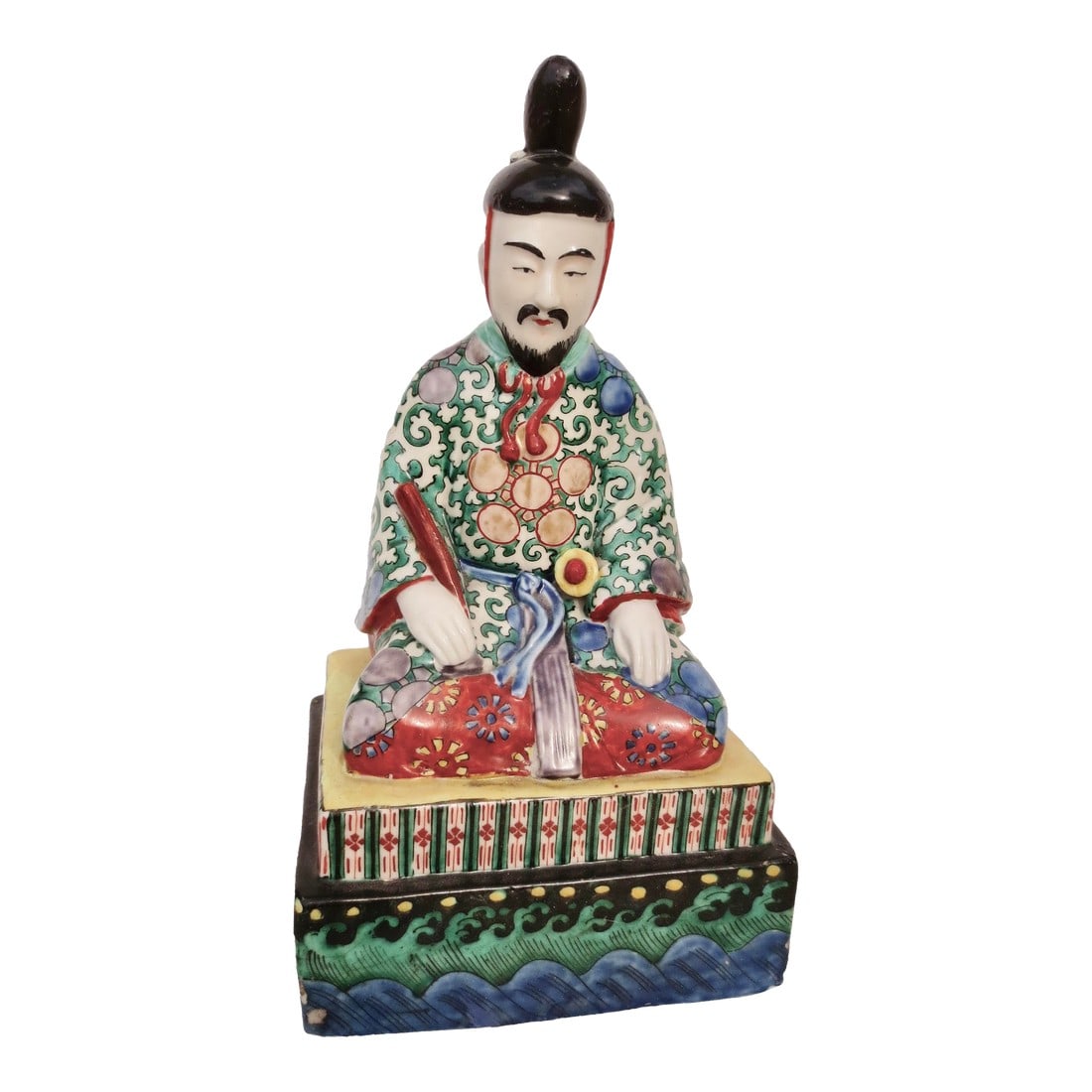 Antique Japanese Kutani Ceramic Figure (1 of 11)