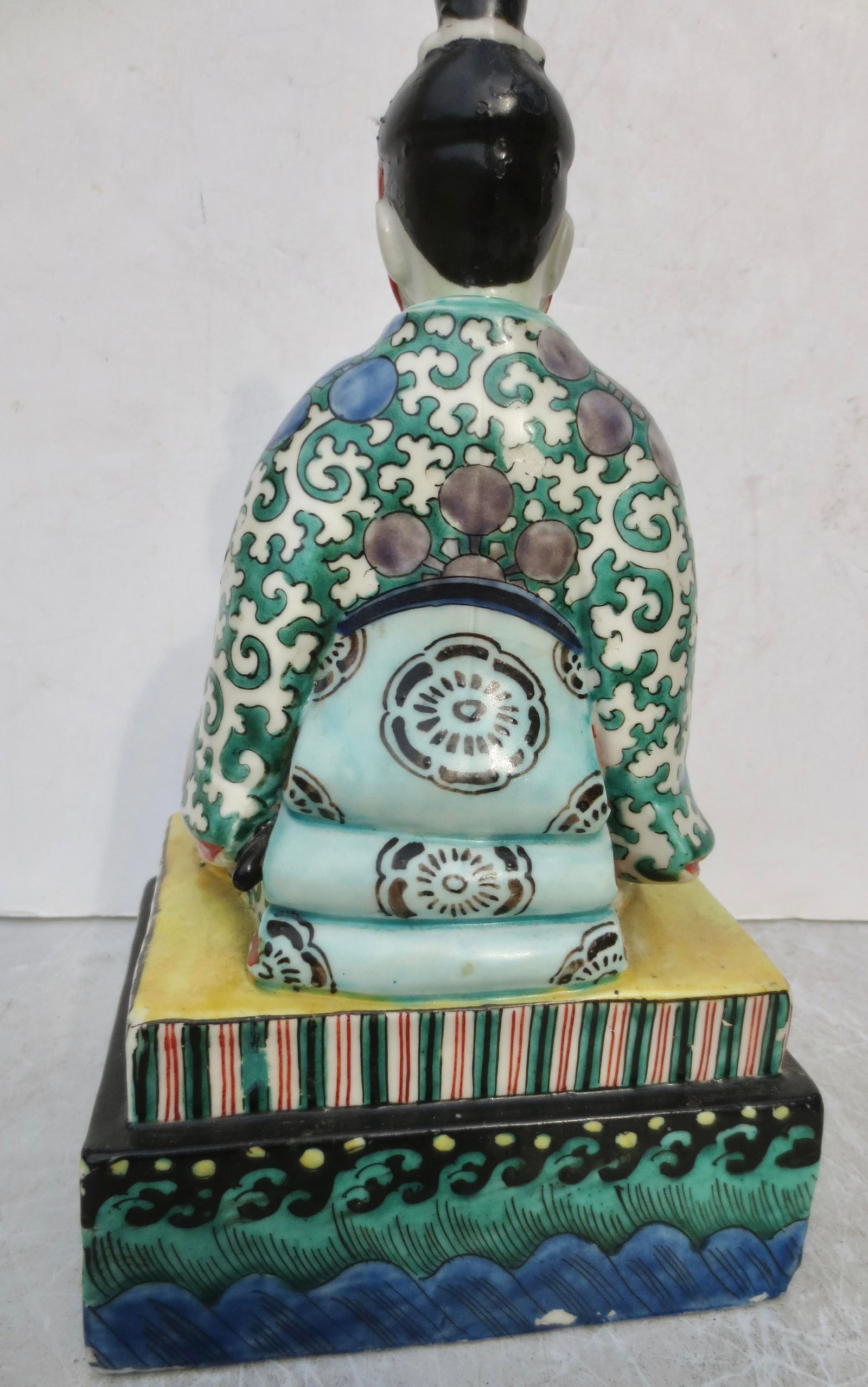 Antique Japanese Kutani Ceramic Figure - 2