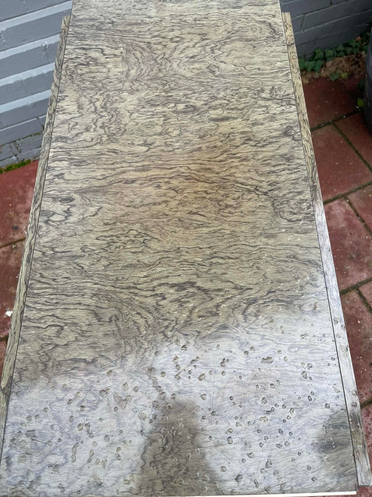 Vintage Retro Formica Folding Drop Leaf Dining Table - 6