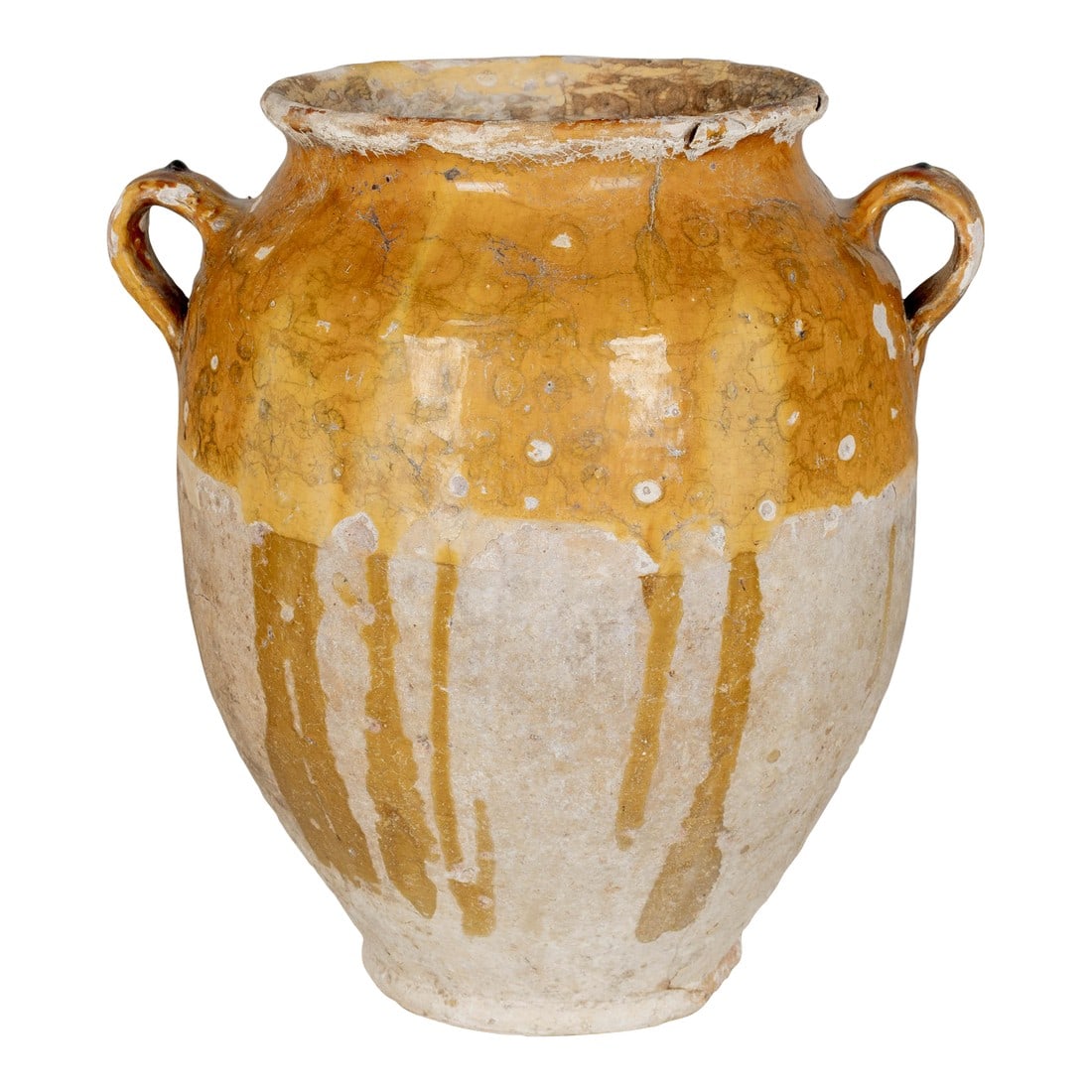 19th Century French Terracotta Pot Ã€ Confit 13.5"High (1 of 12)