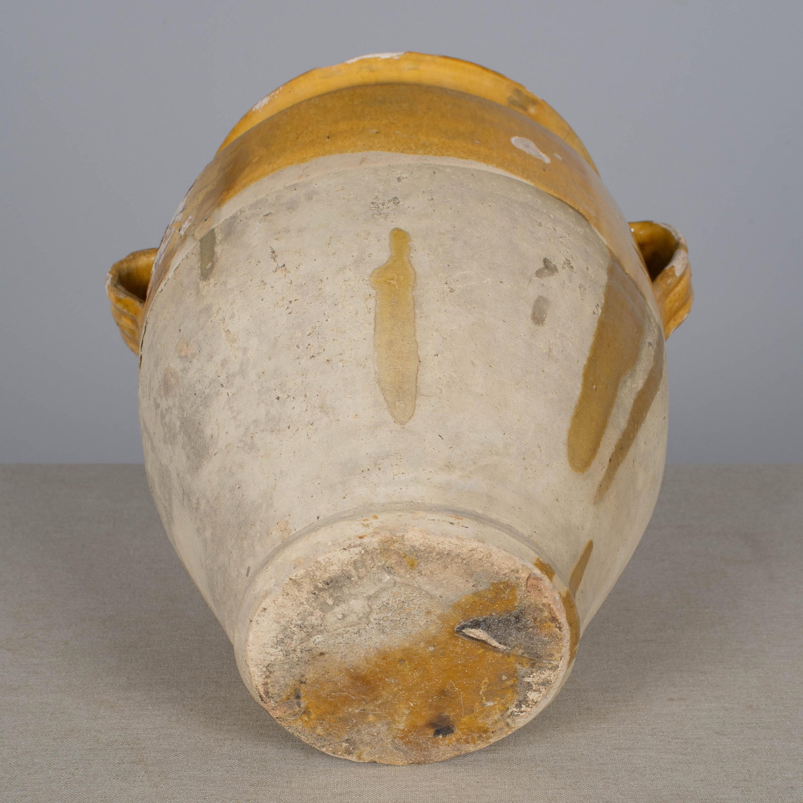 French Terracotta Vase or Pot Ã€ Confit 12"h - 10