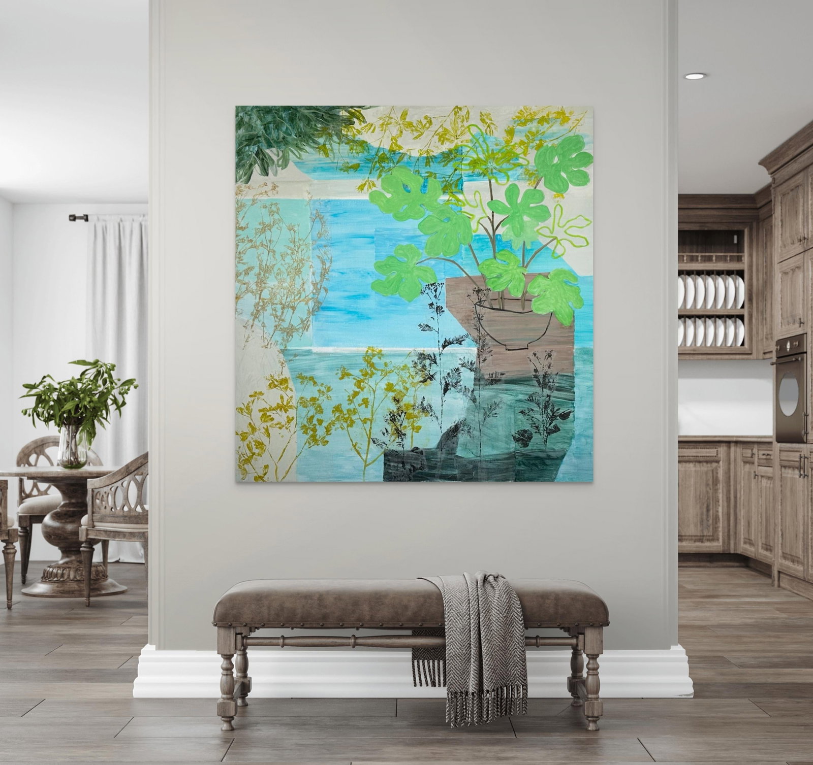 Big Fig Painting by Hunter Hogan - 2