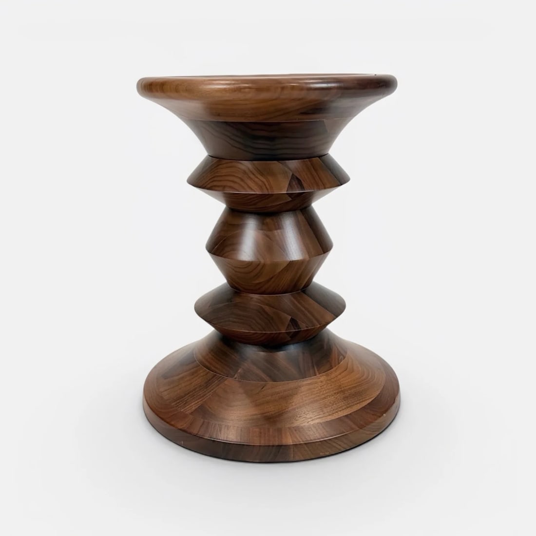 Herman Miller Eames Time Life Walnut Stool Model C - 1960 Design - 8