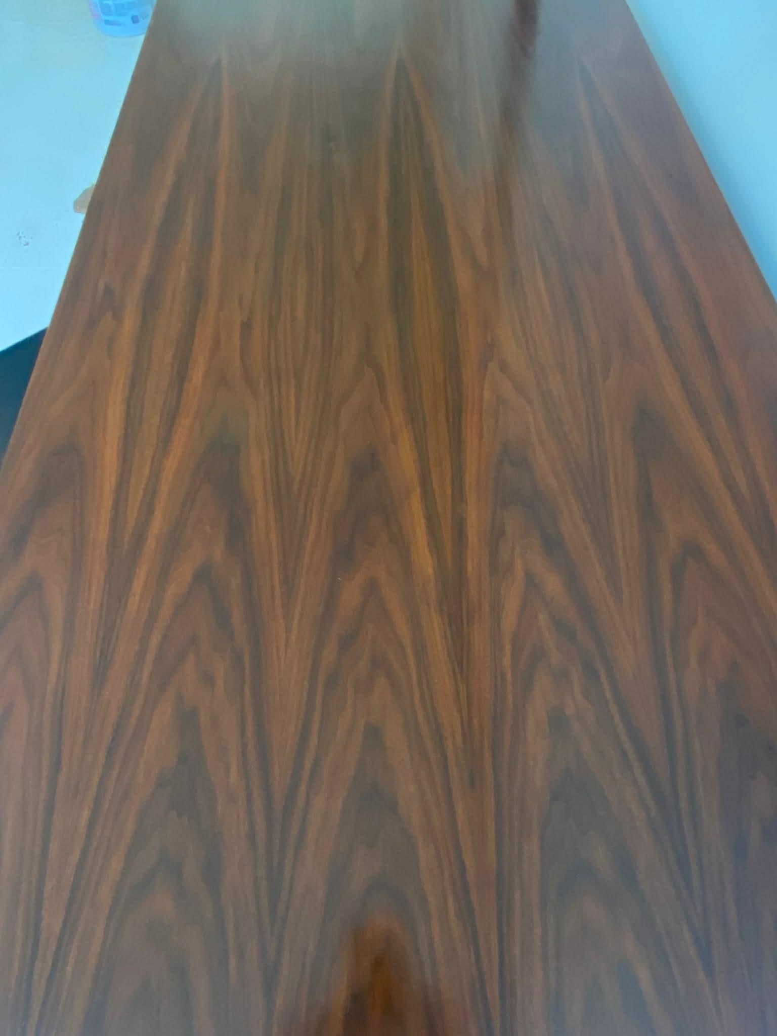 Jens Risom Mid Century Walnut Wood Executive Desk 1960s - 2