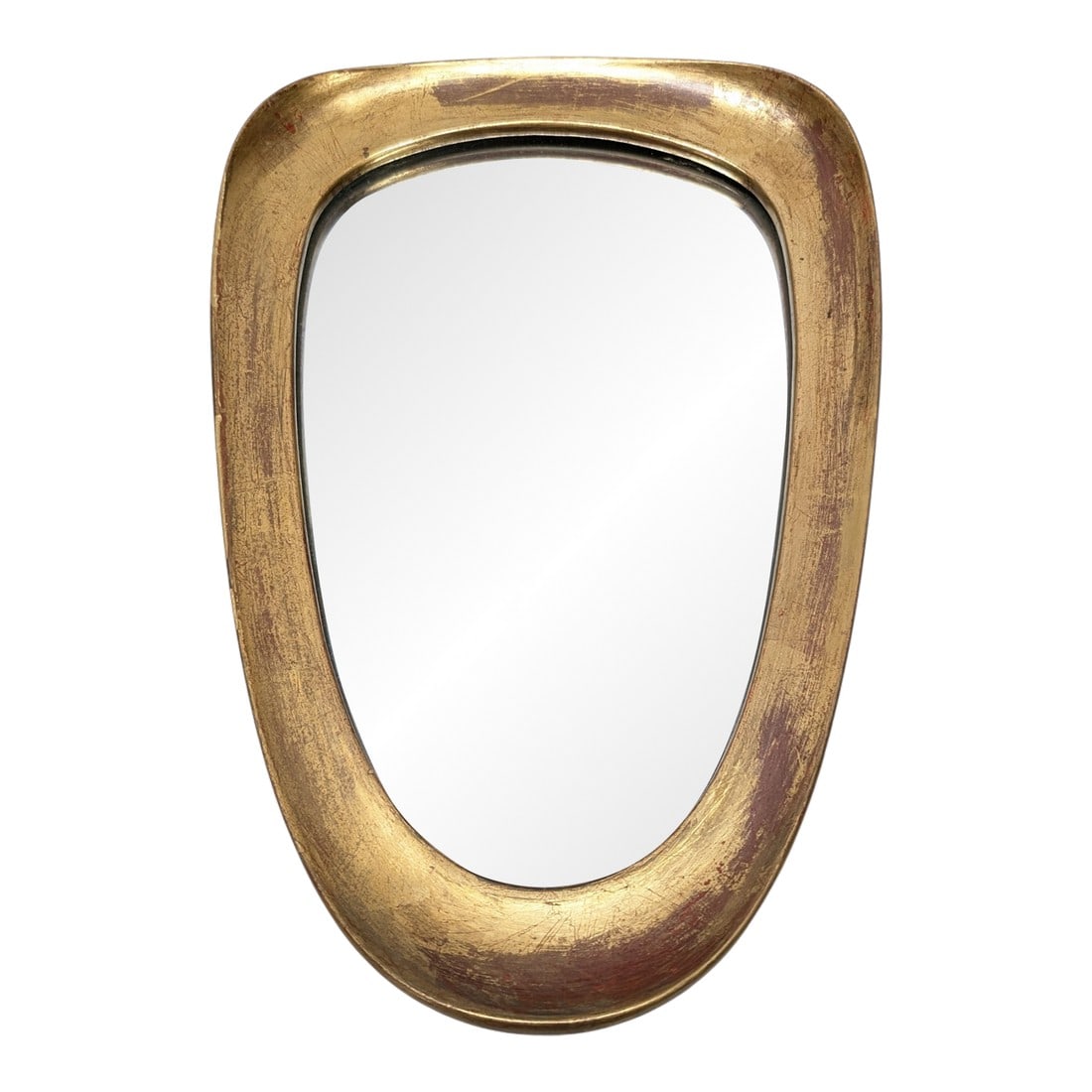 1960's LaBarge Mirrors Belgium Polished Gilt Mirror #1382 (1 of 3)