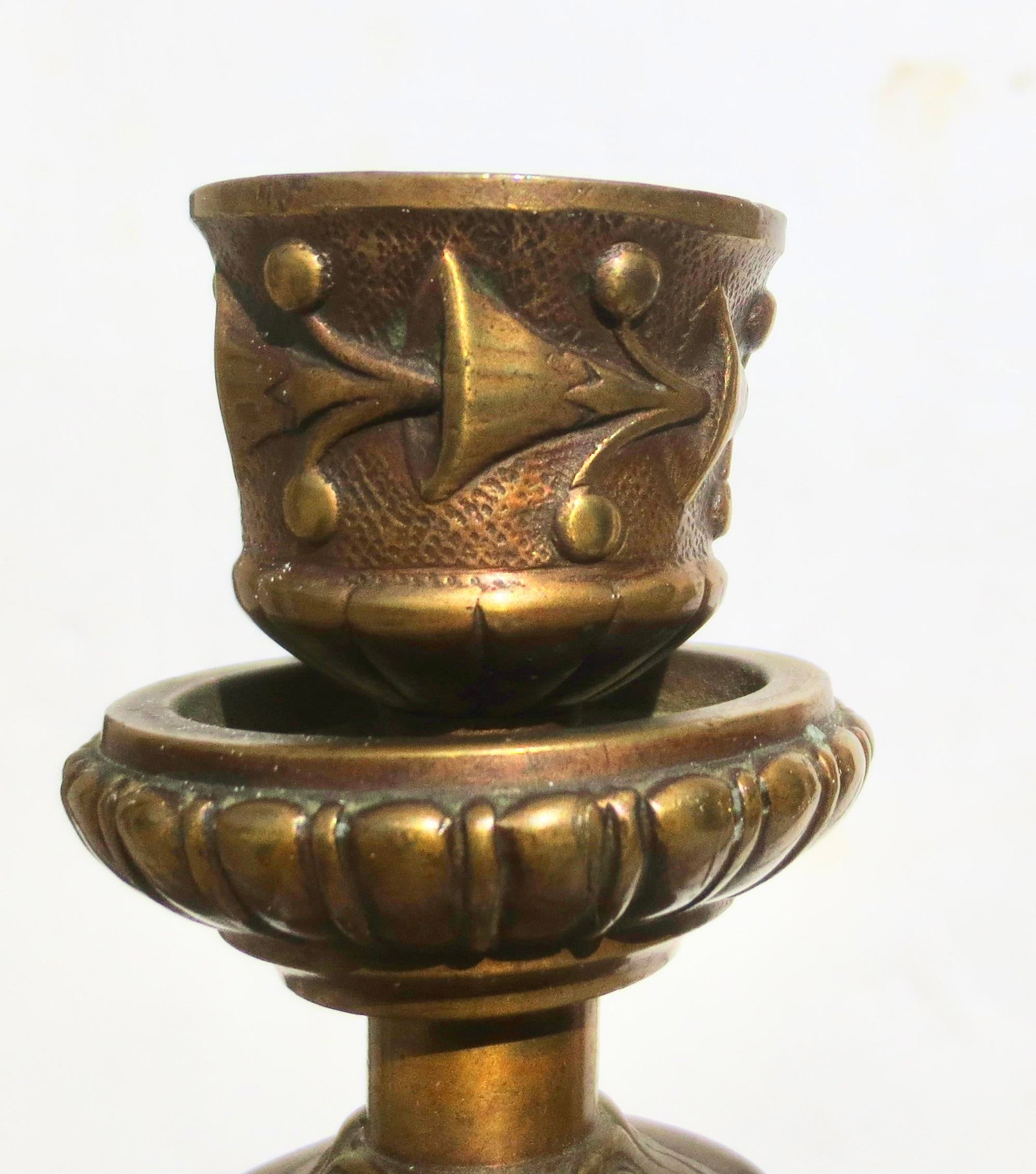 French Empire Neo-Classical Candlesticks - A Pair of 2 - 11