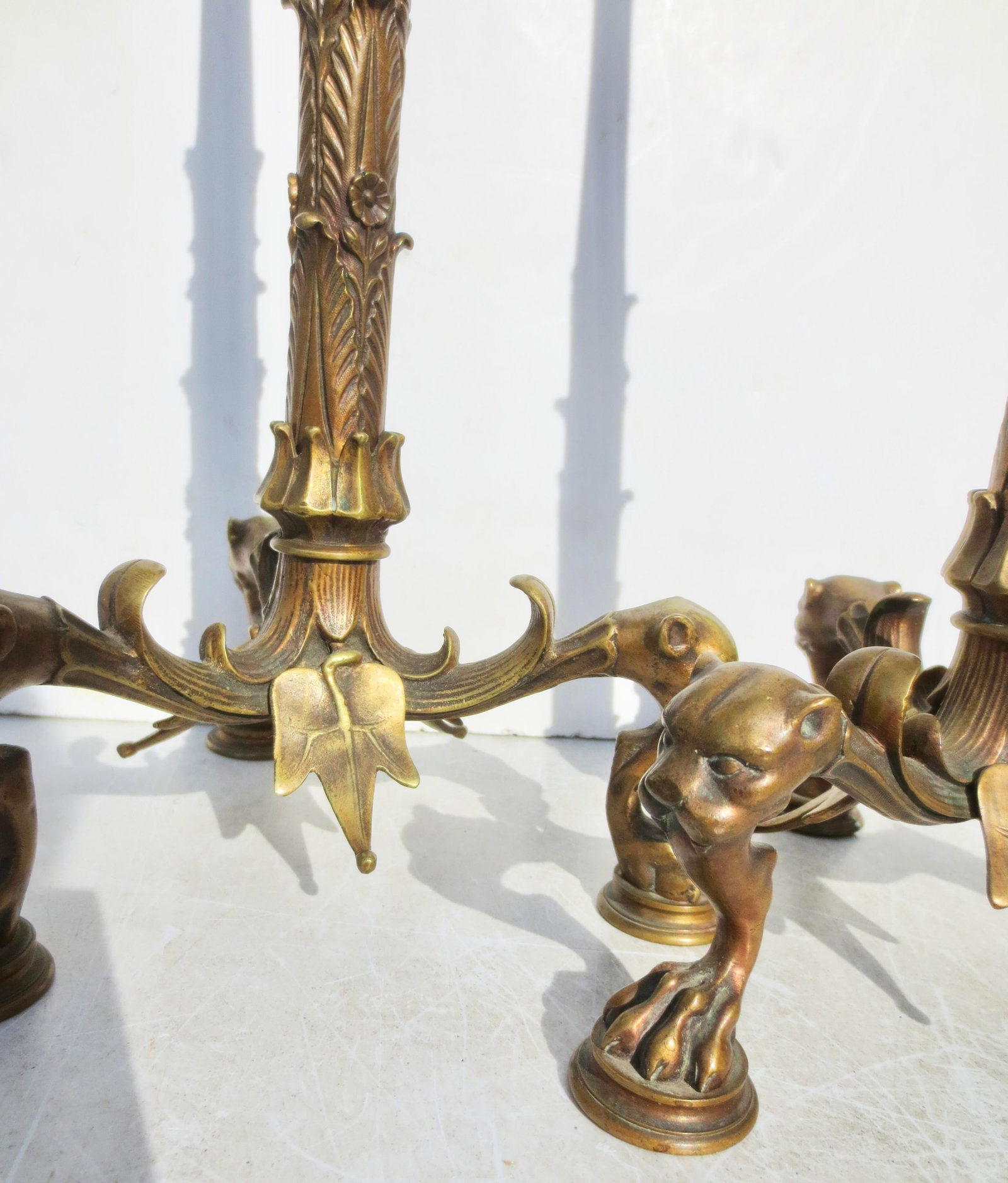 French Empire Neo-Classical Candlesticks - A Pair of 2 - 12