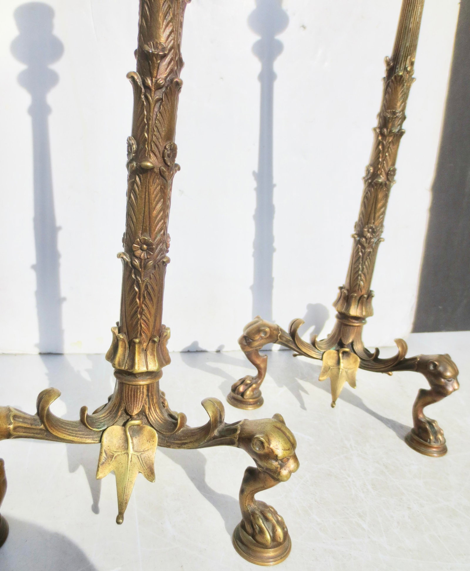 French Empire Neo-Classical Candlesticks - A Pair of 2 - 16