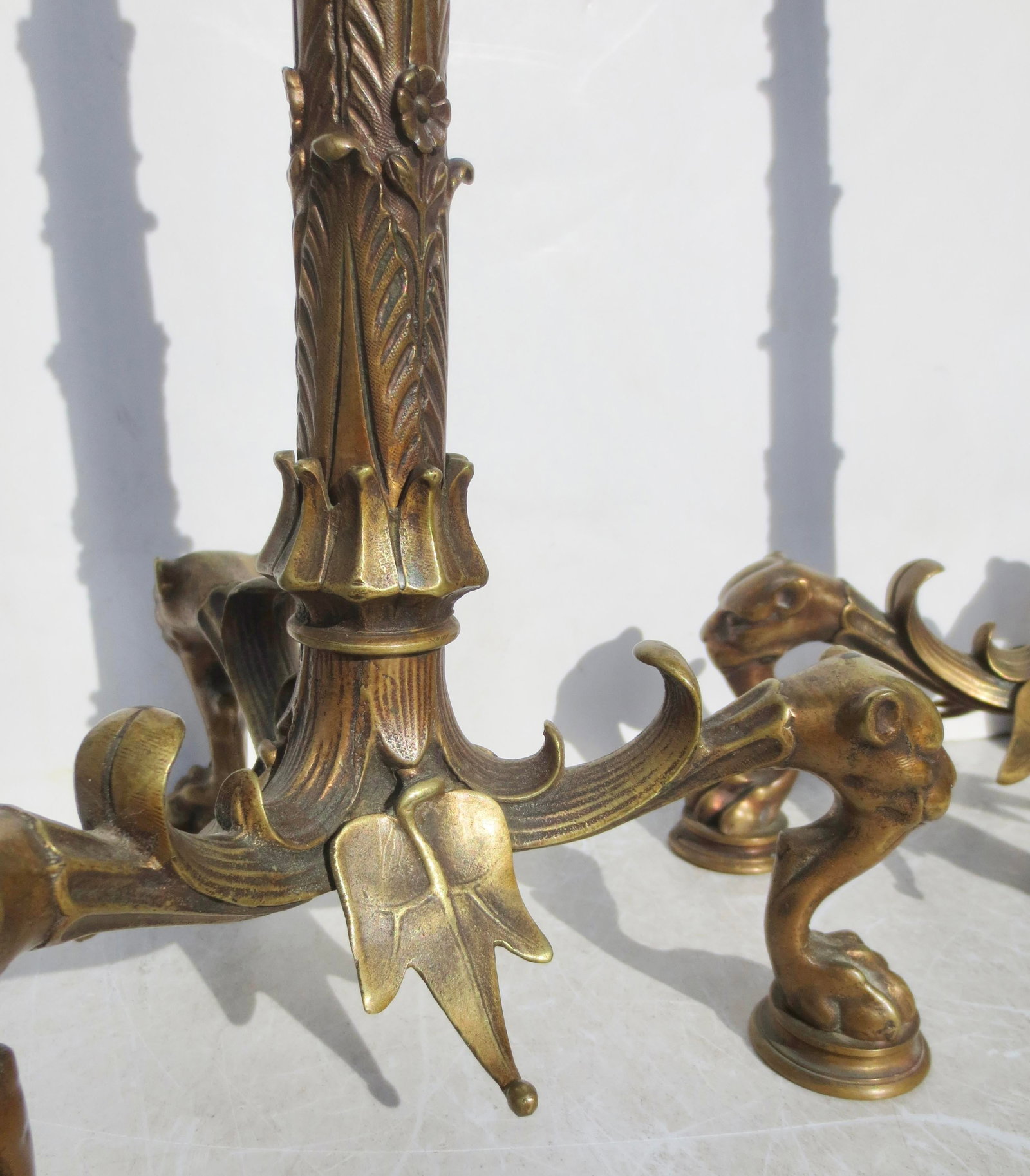 French Empire Neo-Classical Candlesticks - A Pair of 2 - 3