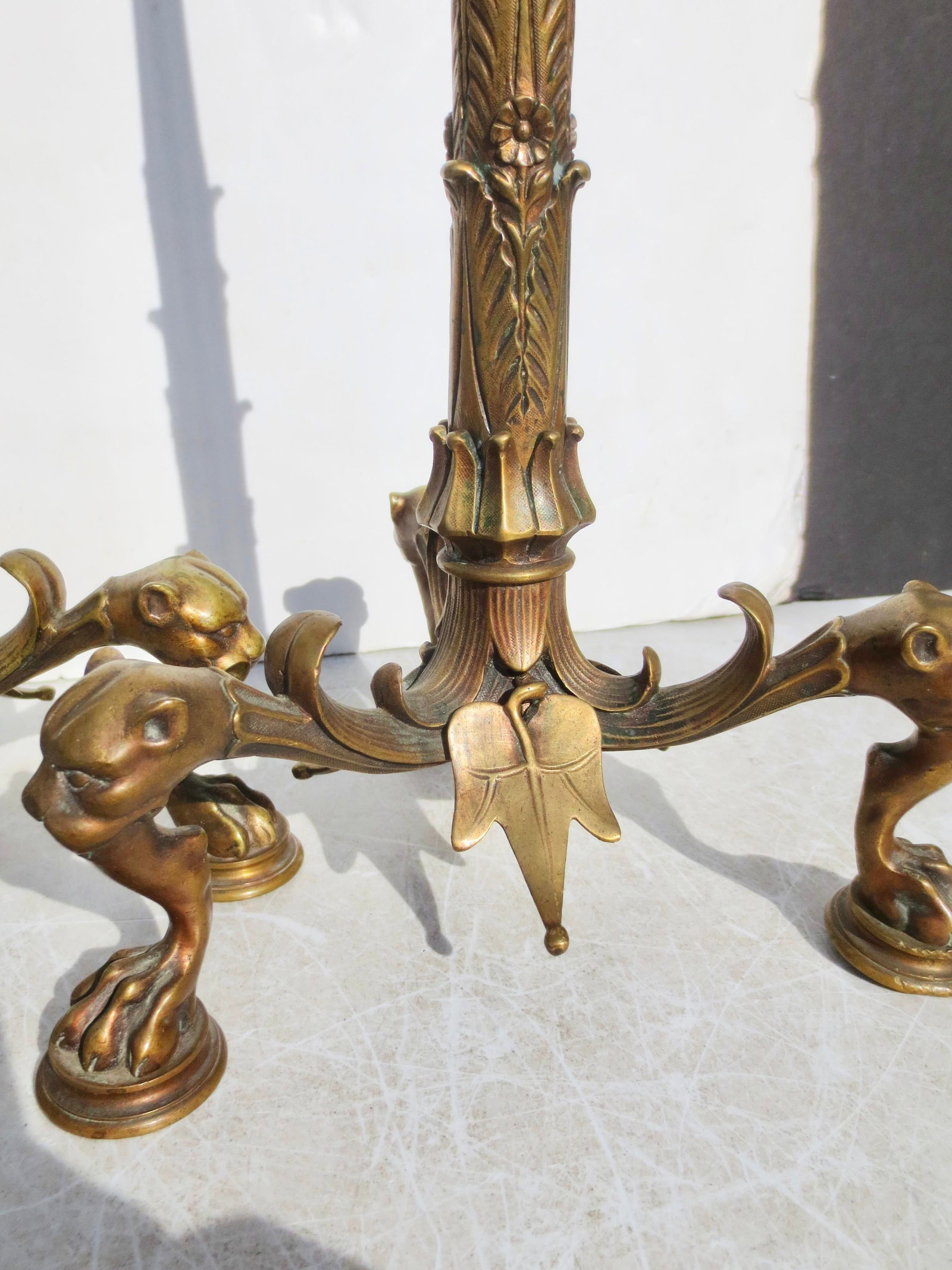 French Empire Neo-Classical Candlesticks - A Pair of 2 - 5