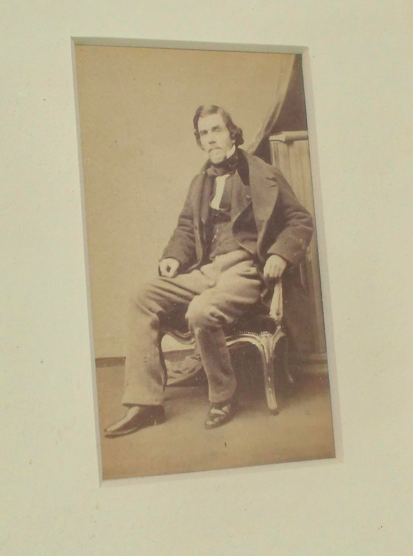 Carte De Visite Eugene Delacroix 1865-1870 - 2