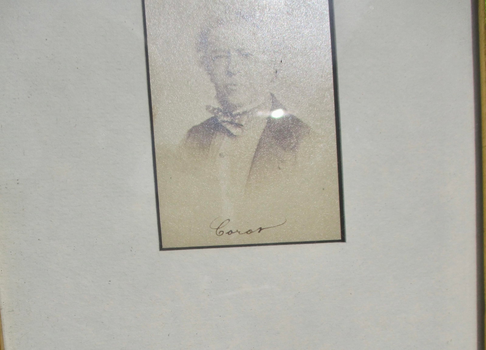 Albumin Print of Camille Corot Circa 1860s - 3