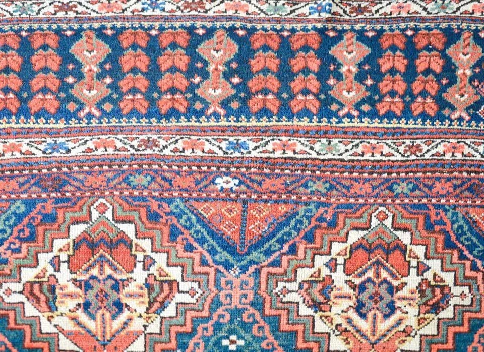 Early 20th Century Malayer Bag Face Rug - 3