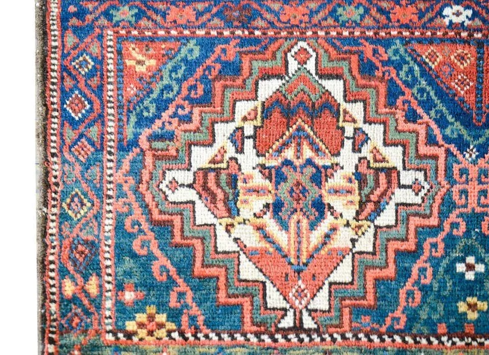 Early 20th Century Malayer Bag Face Rug - 5