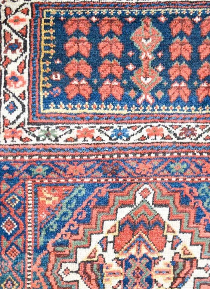 Early 20th Century Malayer Bag Face Rug - 8