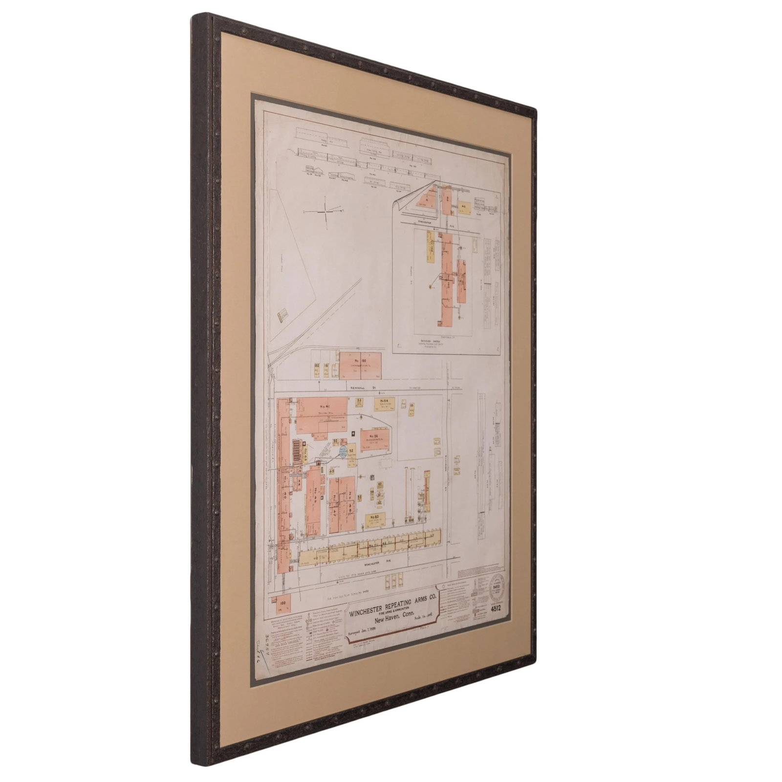 Winchester Repeating Arms Company Factory Survey, C.1899 - Set of 4 - 7