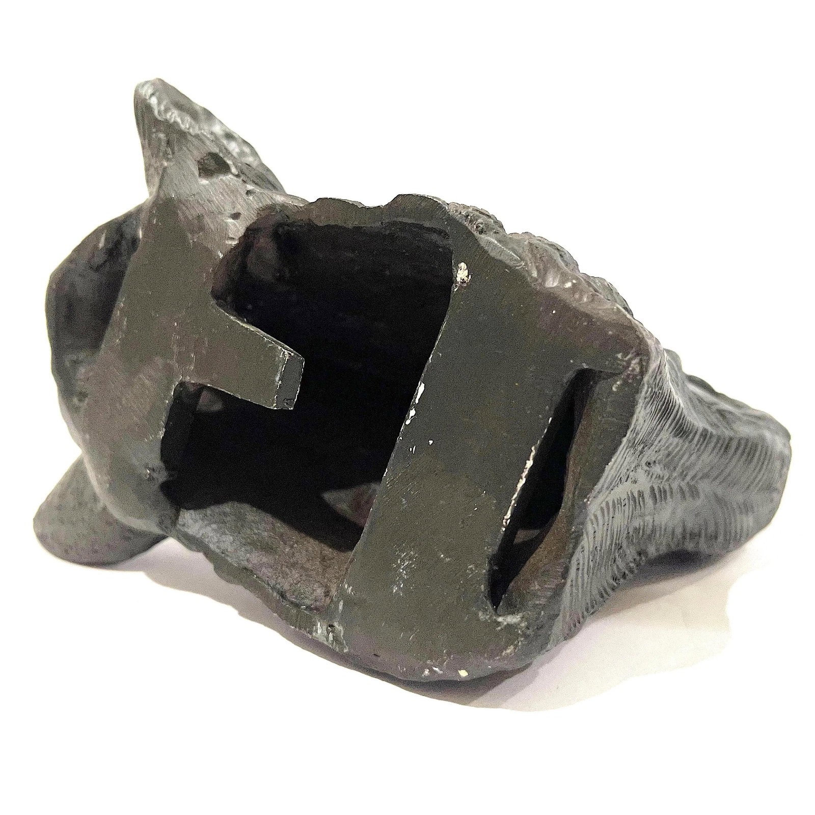 Wild Boar Sculpture in High Relief Cast Metal - 8