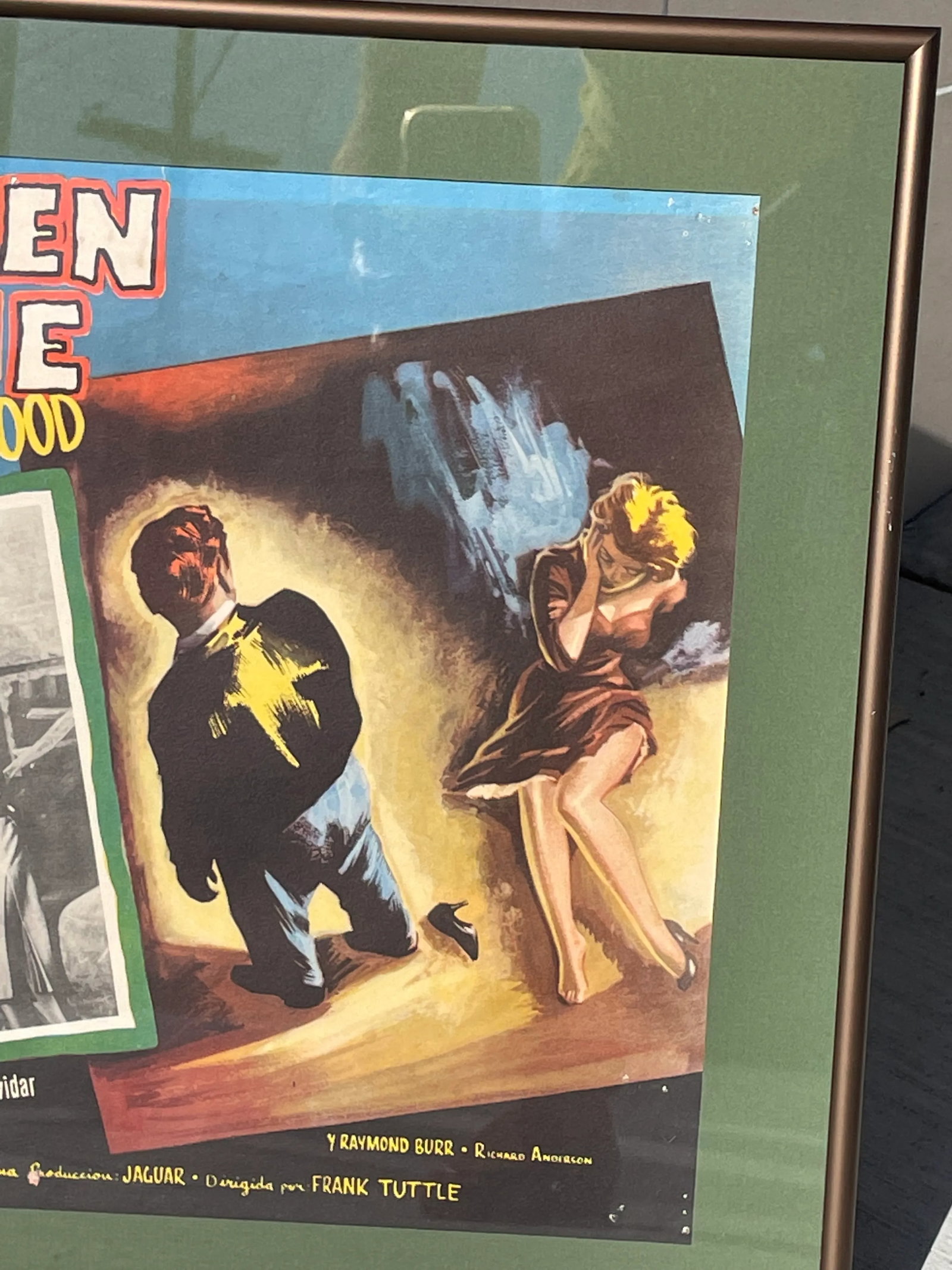 Vintage Mexican Movie Poster, Un Grito en La Noche, "A Cry in the Night" - 3