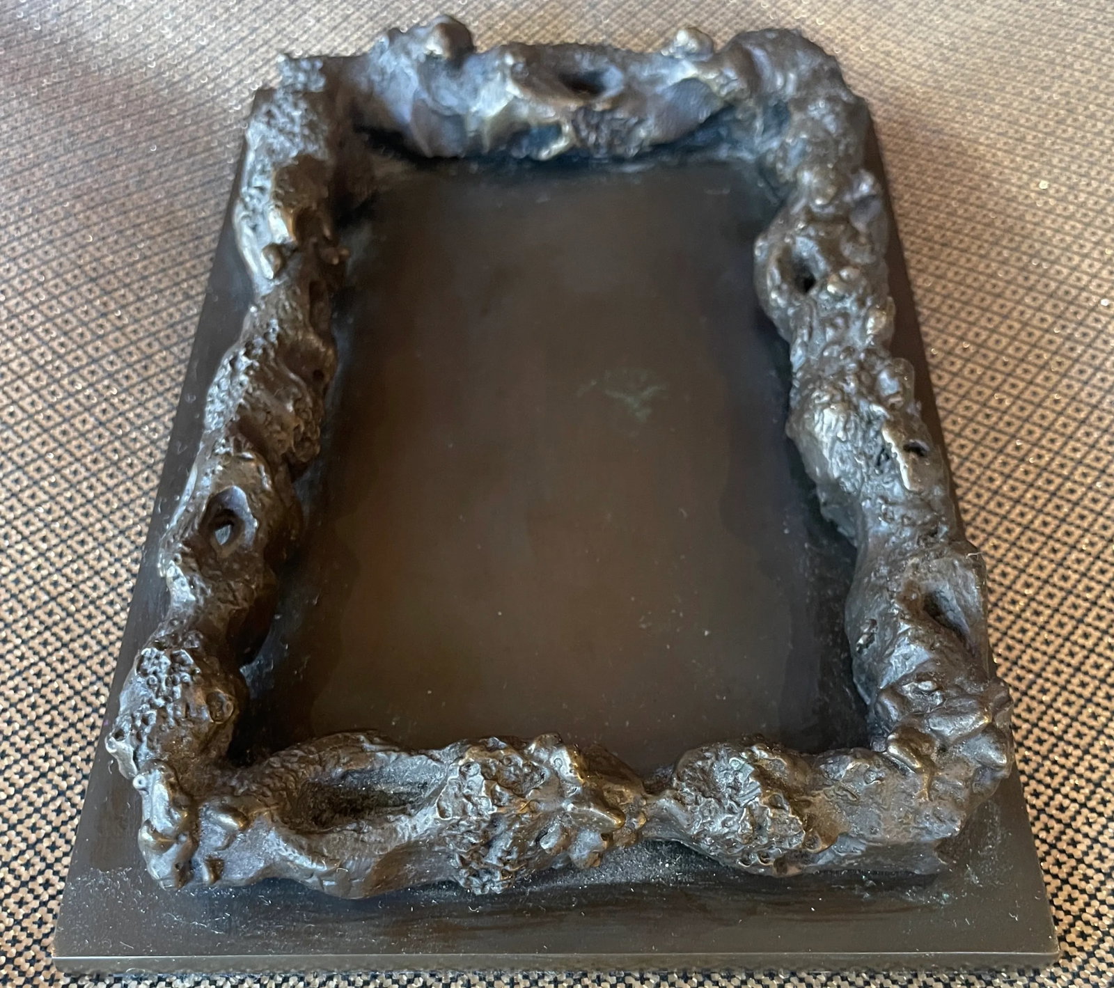 Signed Mattia Bonette Bronze Vide Poche "Grotto" Circa 2015 - 3