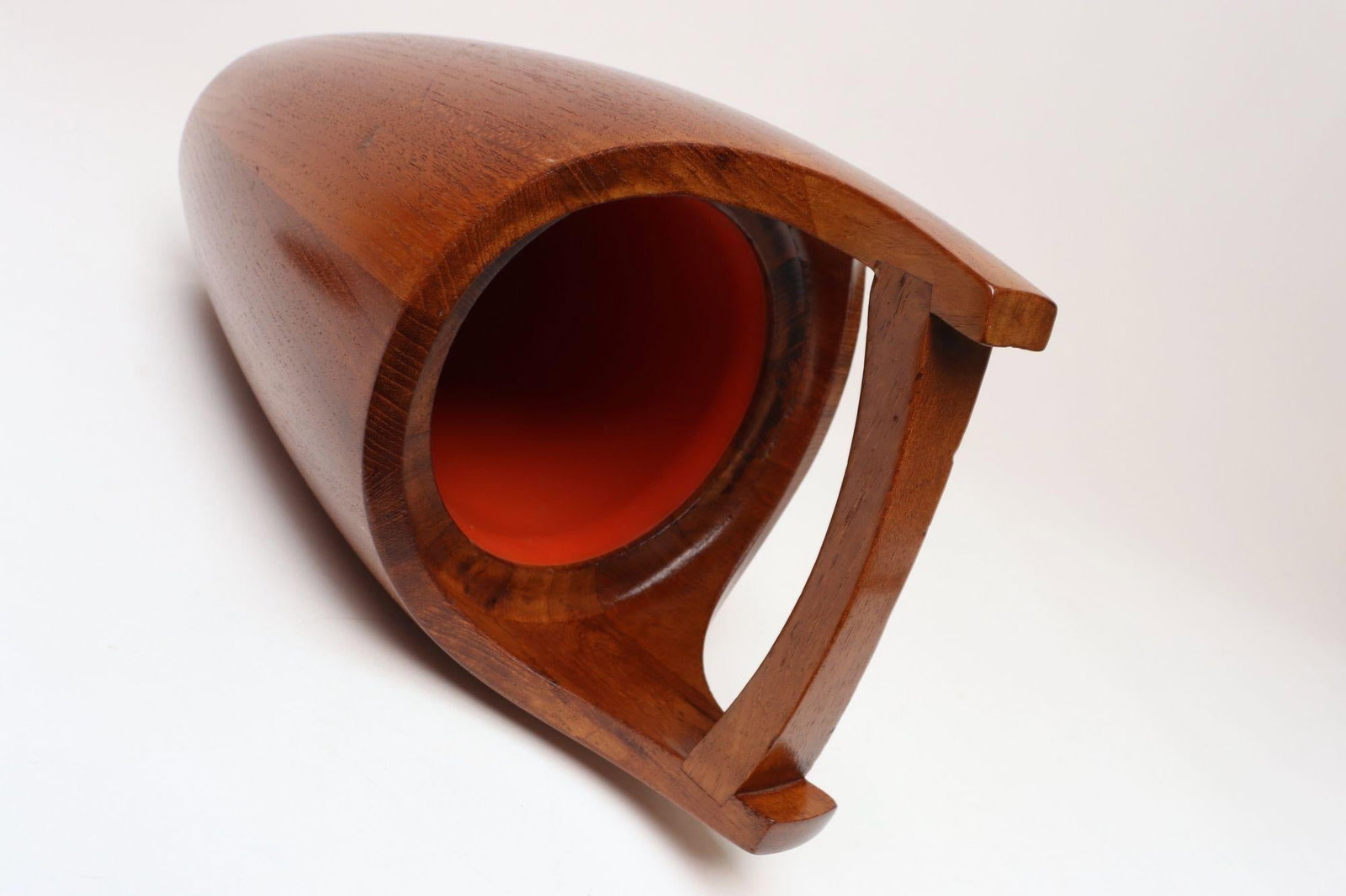 Danish Modern Staved Teak "Congo" Ice Bucket by Jens Quistgaard for Dansk - 7