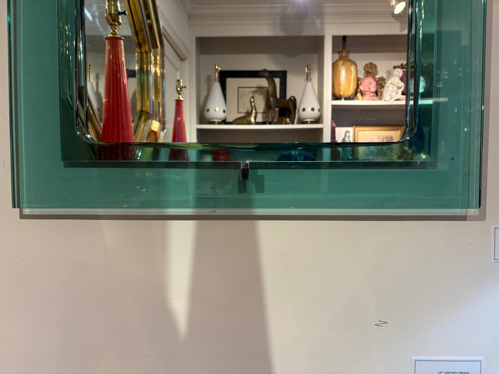 Italian Modern Fontana Arte Inspired Mirror - 6
