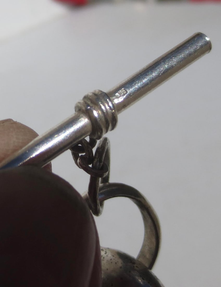 Large Hollow Link Sterling Silver Necklace - 7