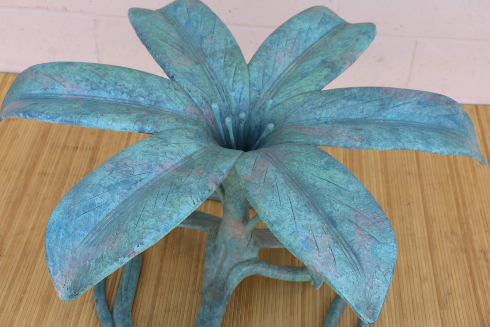 Mid-Century Hollywood Regency Lily Coffee Table by Arthur Court - 6