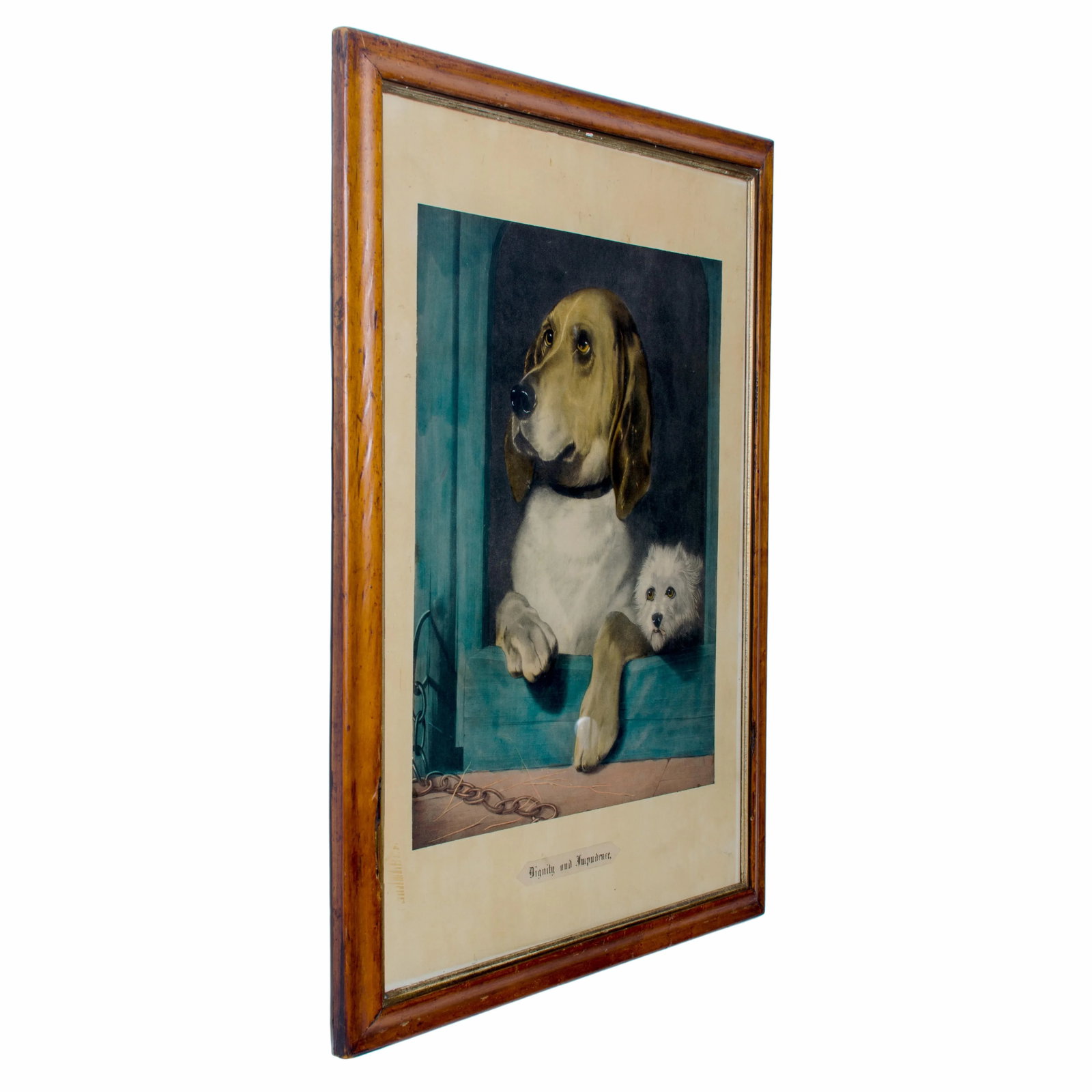 Dignity and Impudence Dog Lithograph Print by Sir Edwin Henry Landseer - 2