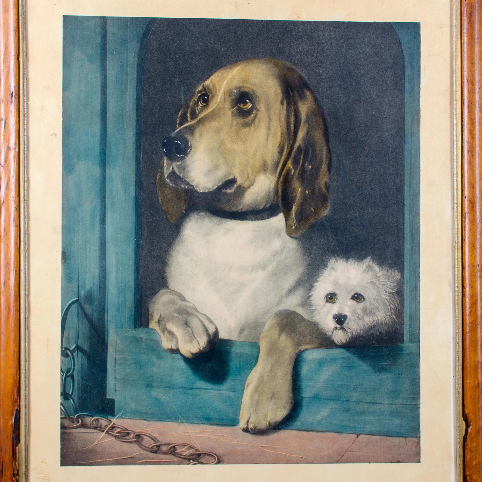 Dignity and Impudence Dog Lithograph Print by Sir Edwin Henry Landseer - 3