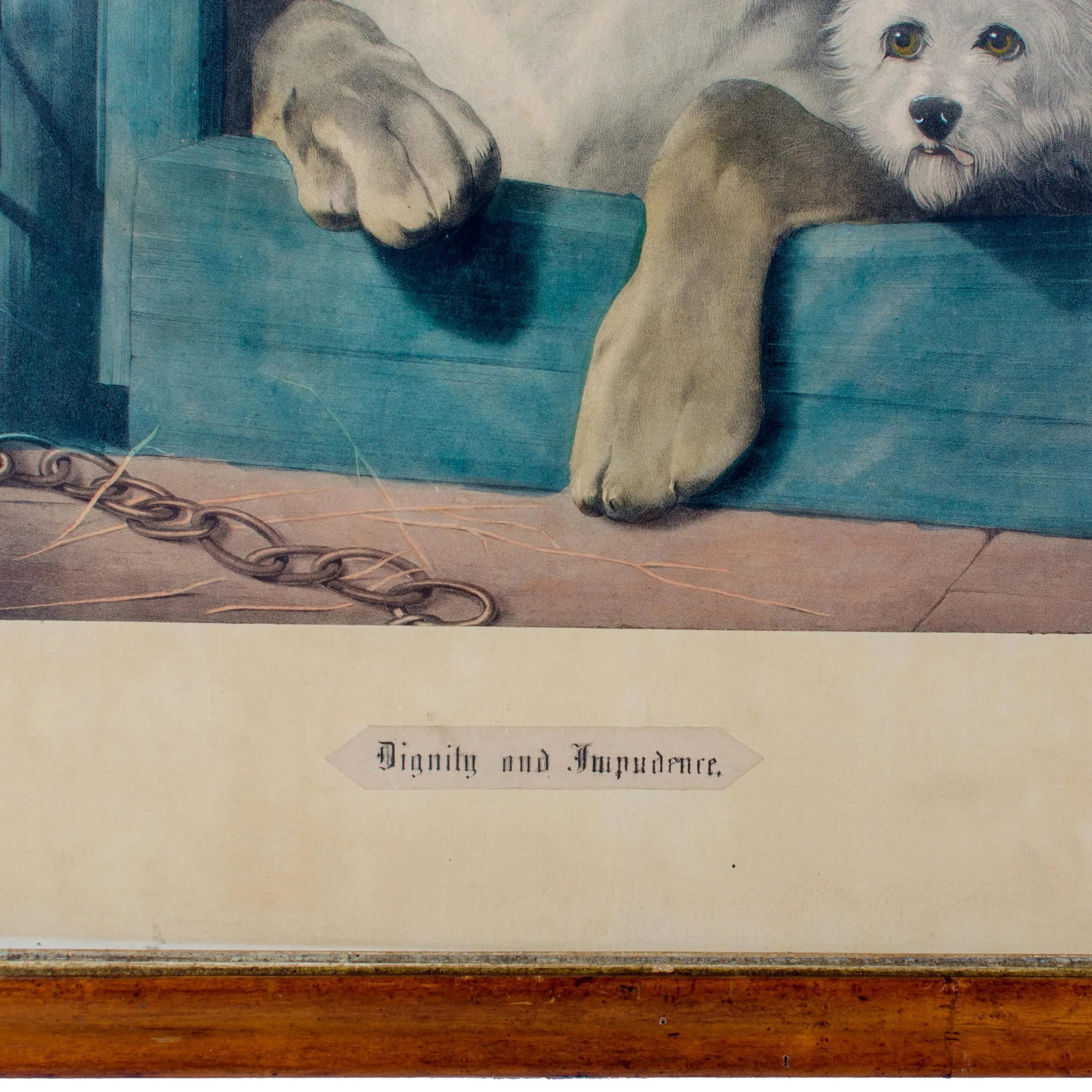 Dignity and Impudence Dog Lithograph Print by Sir Edwin Henry Landseer - 4