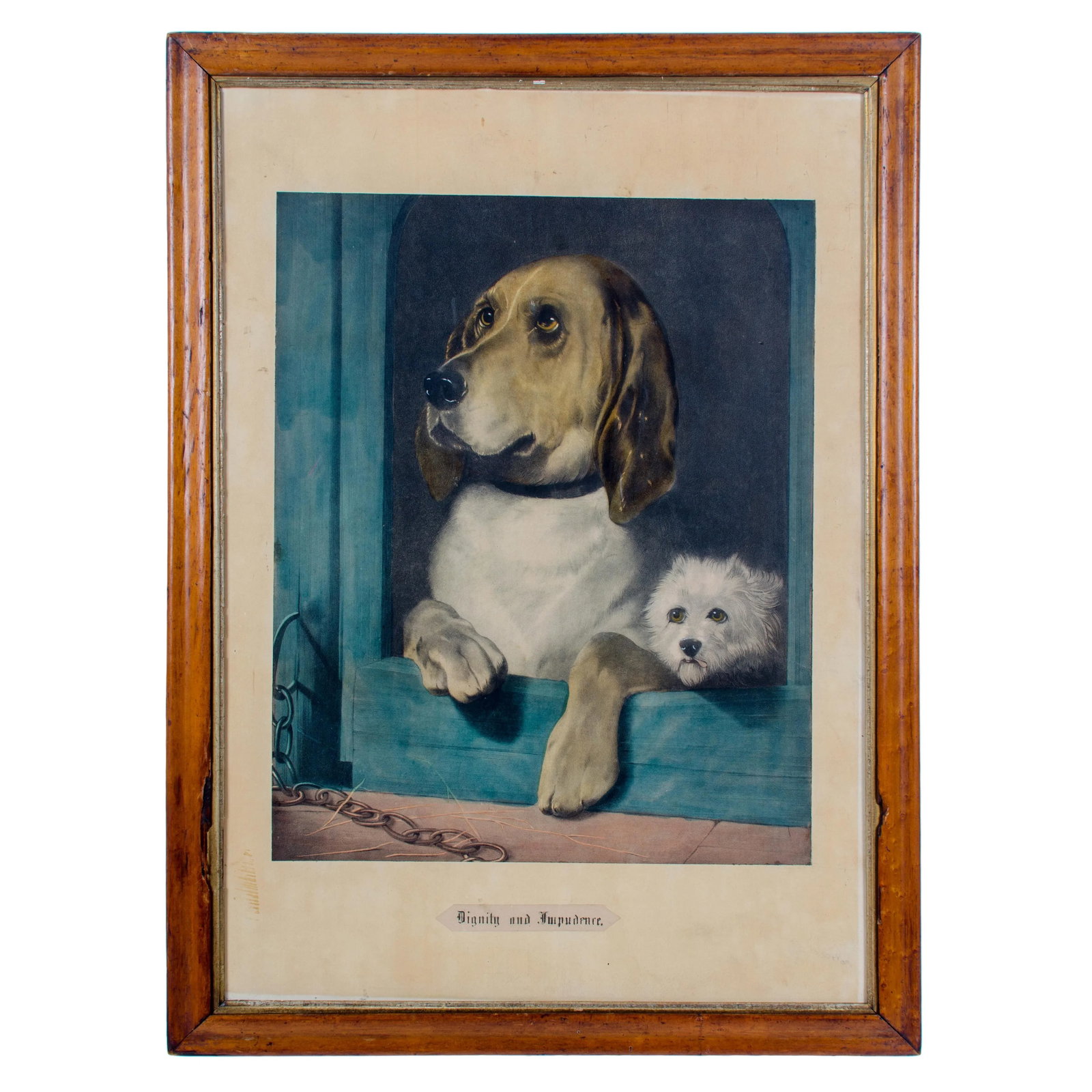 Dignity and Impudence Dog Lithograph Print by Sir Edwin Henry Landseer - 5