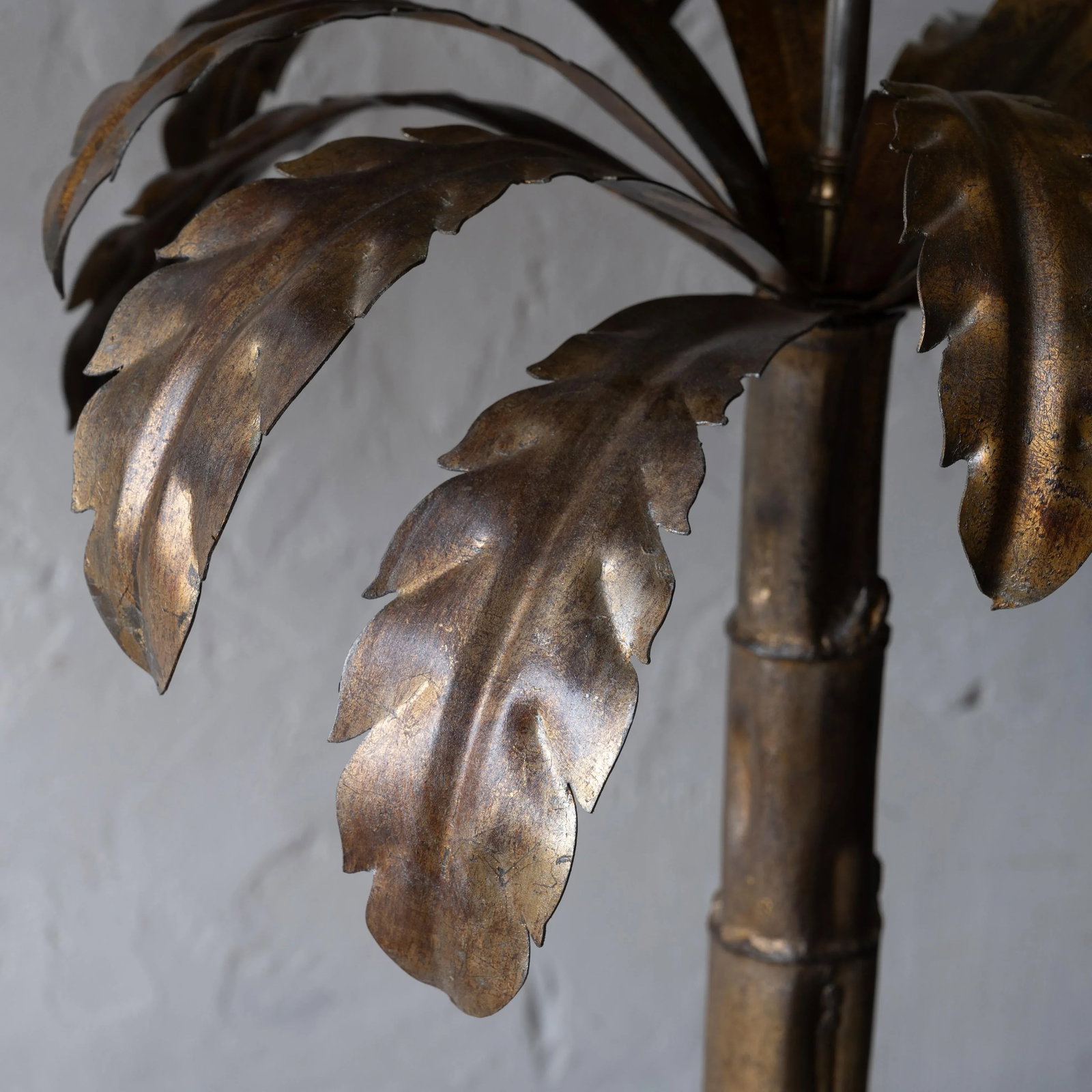 Niermann Weeks Palm Tree Table Lamps - a Pair - 8