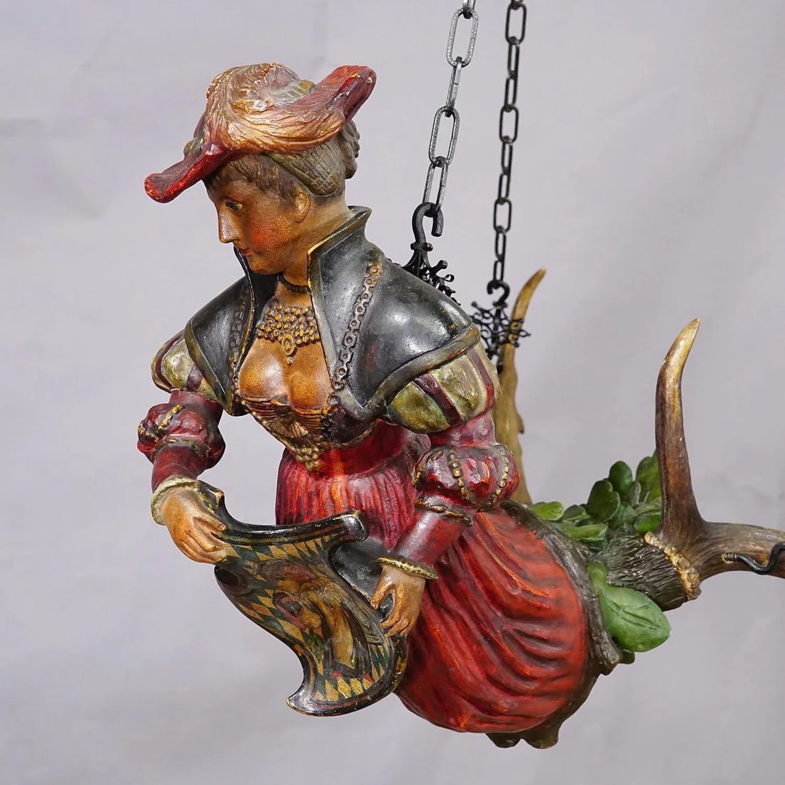Antique Lusterweibchen of a Patrician Lady Ca. 1900 - 2