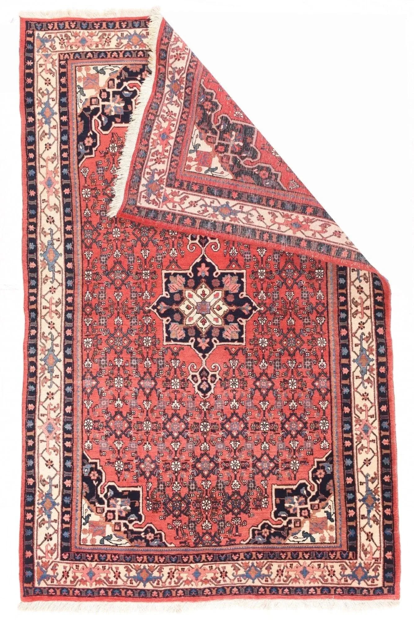 Vintage Bidjar Rug 4'11'' x 8'3'' - 2