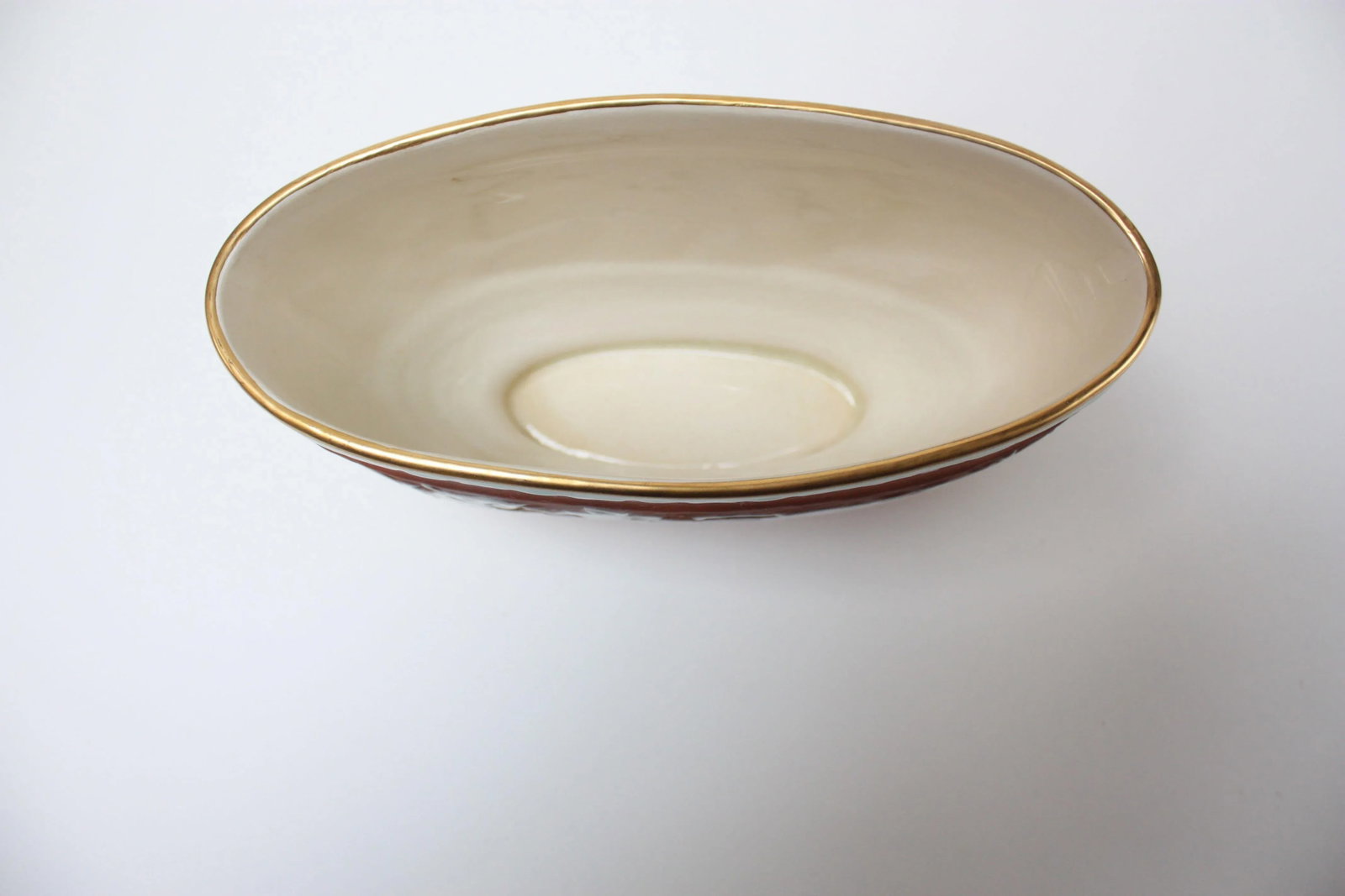 Vintage Terracotta Porcelain Decorative Planter by Kathi Urbach for Goldscheider - 6