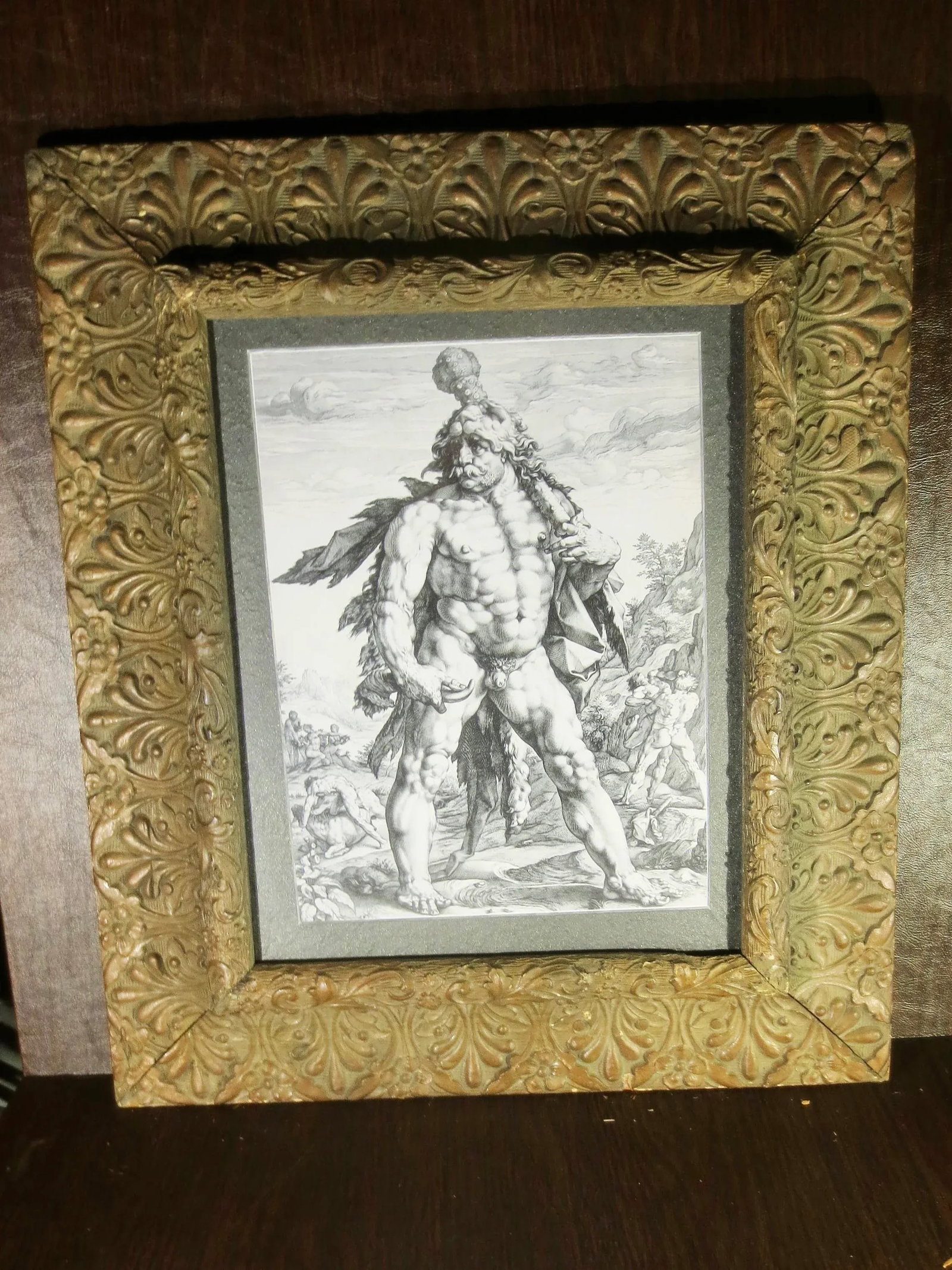 Hercules 1590 by Dutch Engraver - 2
