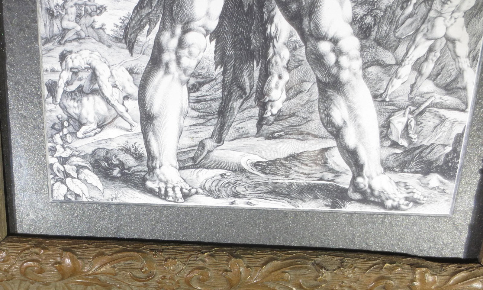 Hercules 1590 by Dutch Engraver - 5