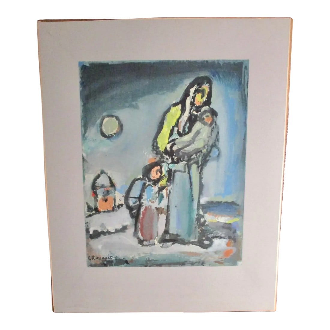 Rouault Art Print by Daniel Jacomet Circa 1965 (1 of 5)