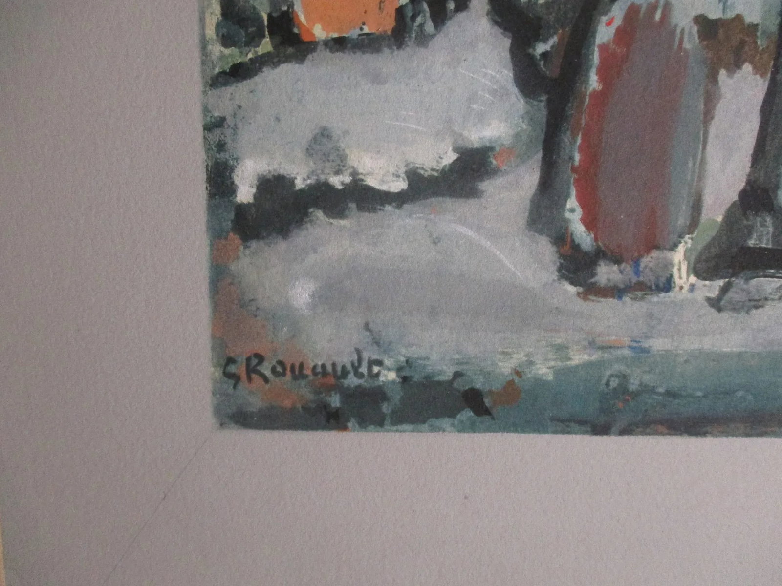 Rouault Art Print by Daniel Jacomet Circa 1965 - 2