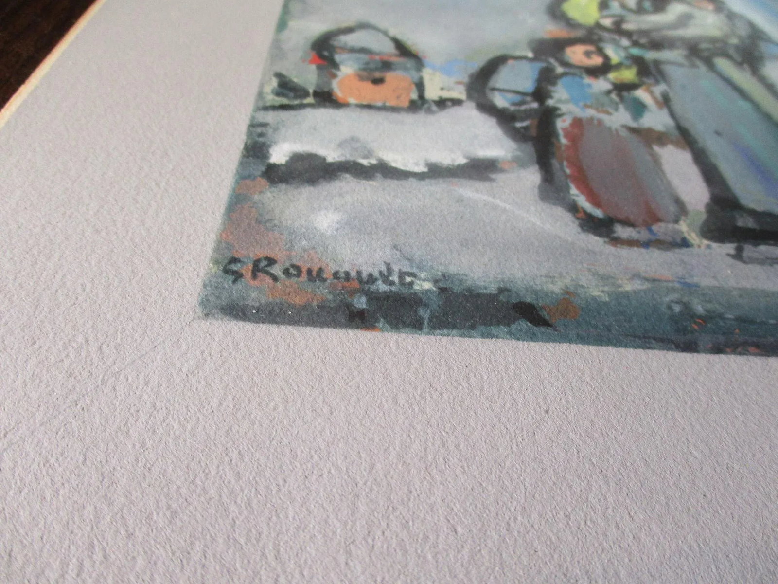 Rouault Art Print by Daniel Jacomet Circa 1965 - 3