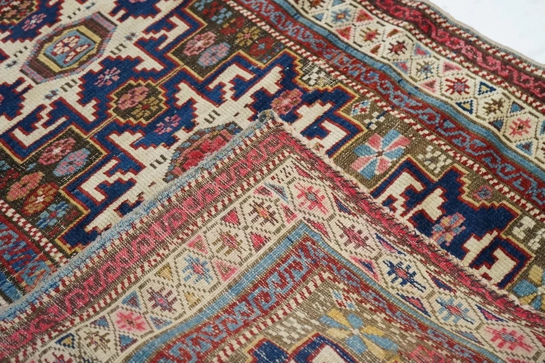 Antique Shirvan Rug 2'7'' x 3'2'' - 3
