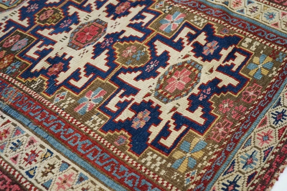 Antique Shirvan Rug 2'7'' x 3'2'' - 8