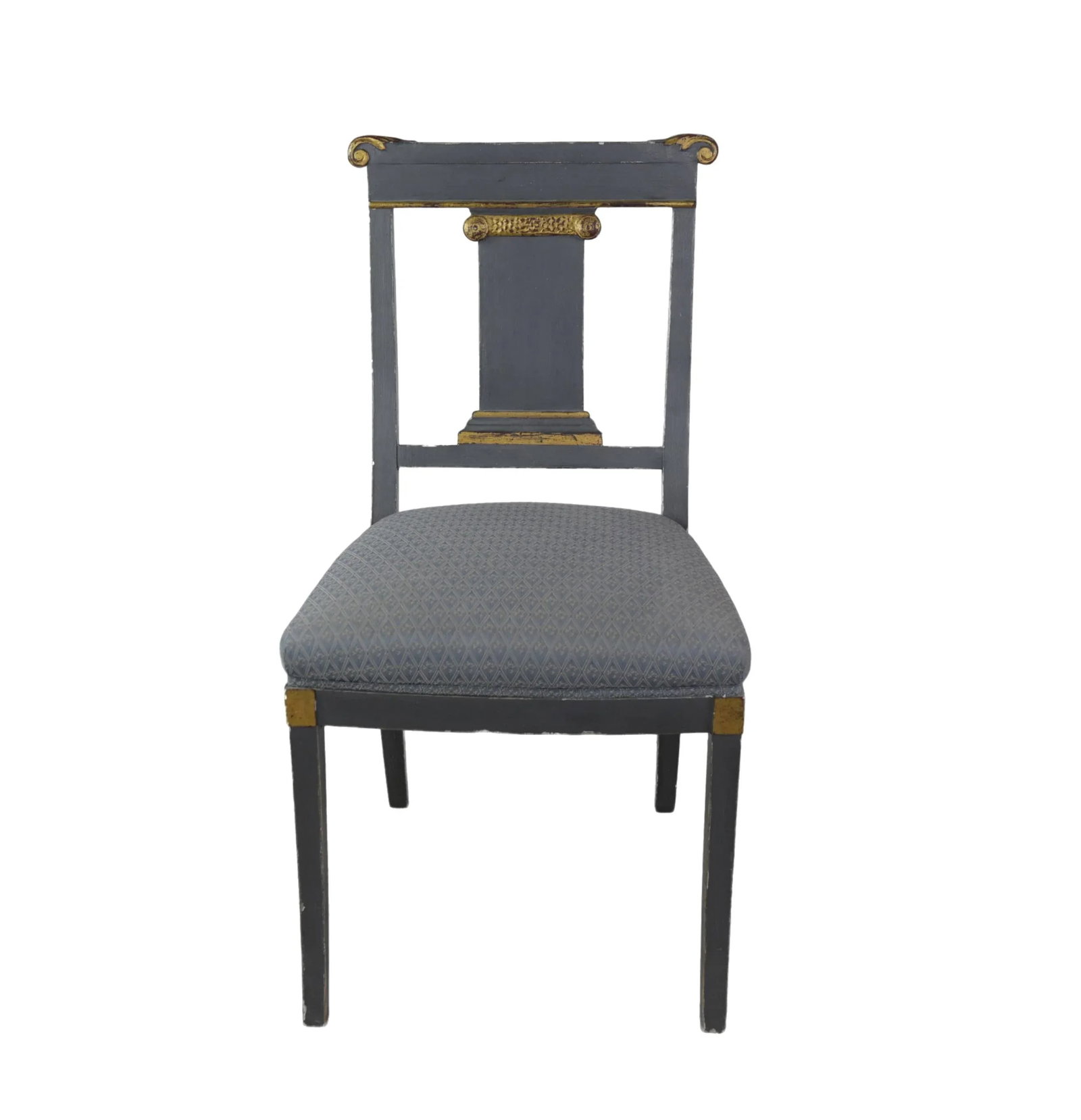 Vintage Handcrafted French Empire-Style Chair - 2