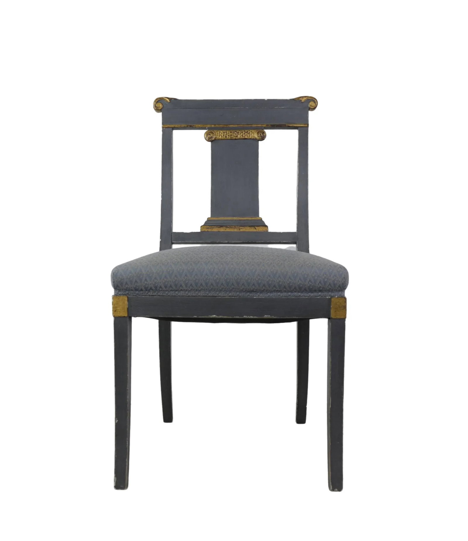 Vintage Handcrafted French Empire-Style Chair - 3