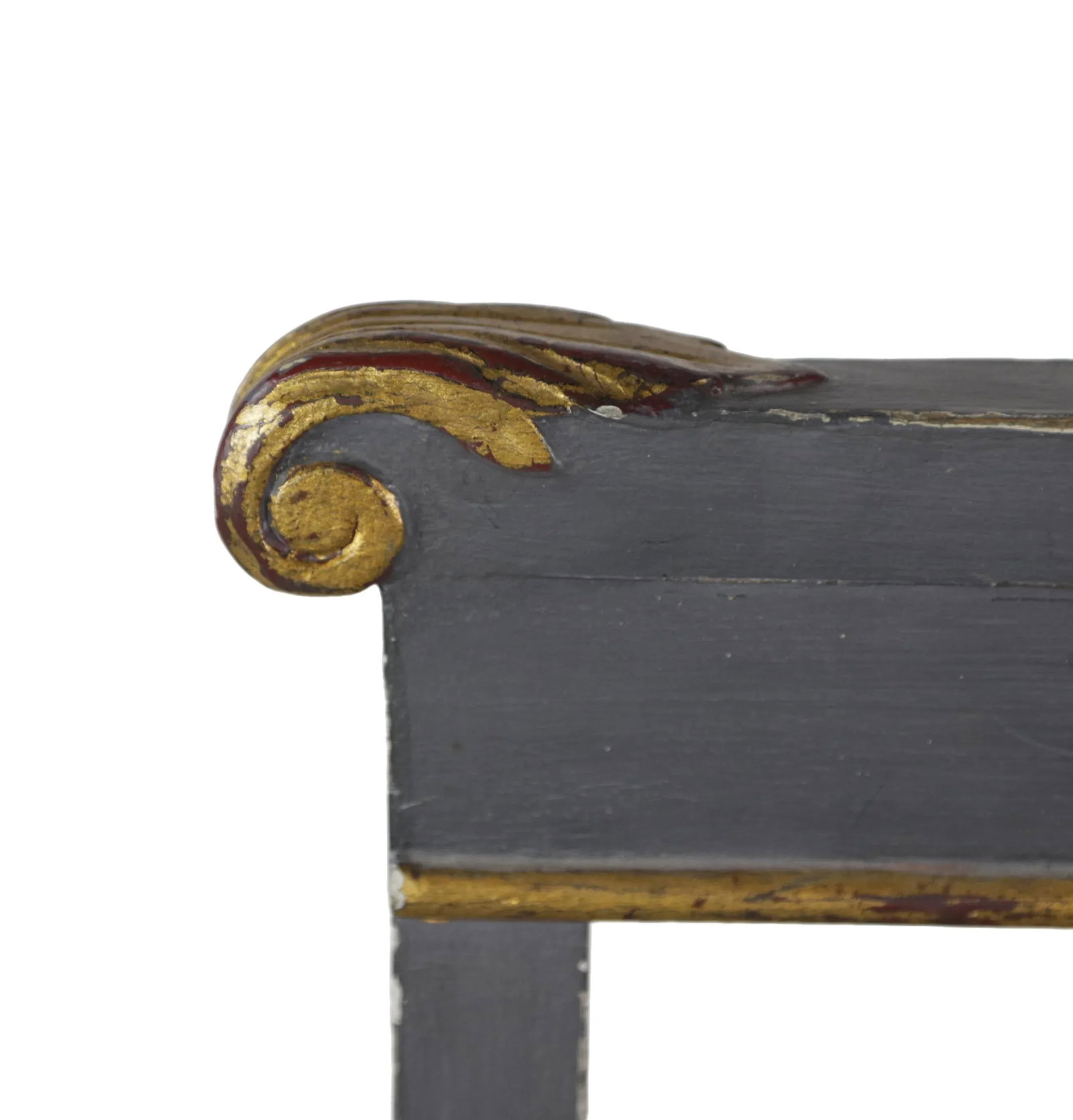 Vintage Handcrafted French Empire-Style Chair - 8