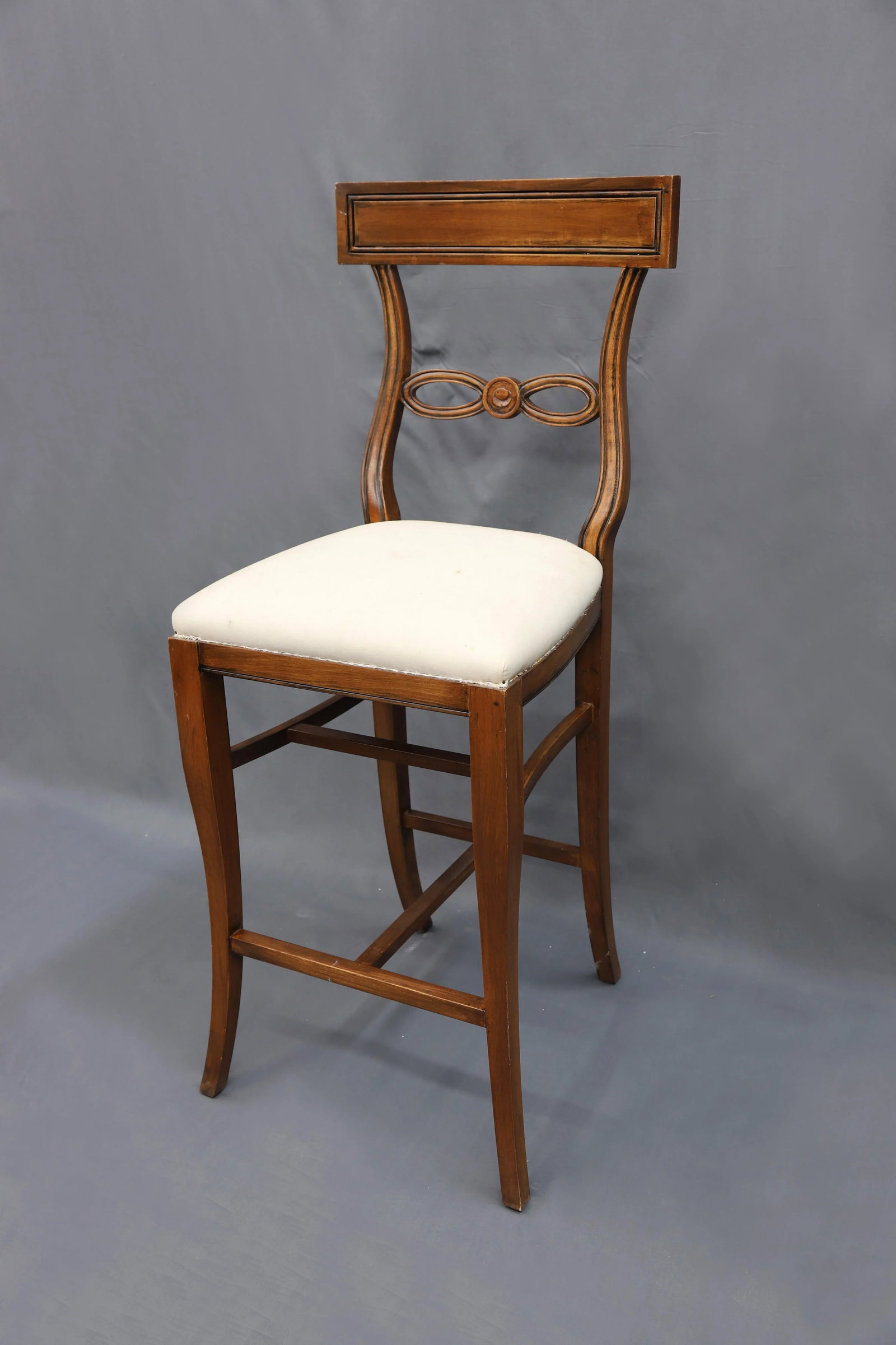1970s Vintage Knotted Rope Design Bar Stool - 3