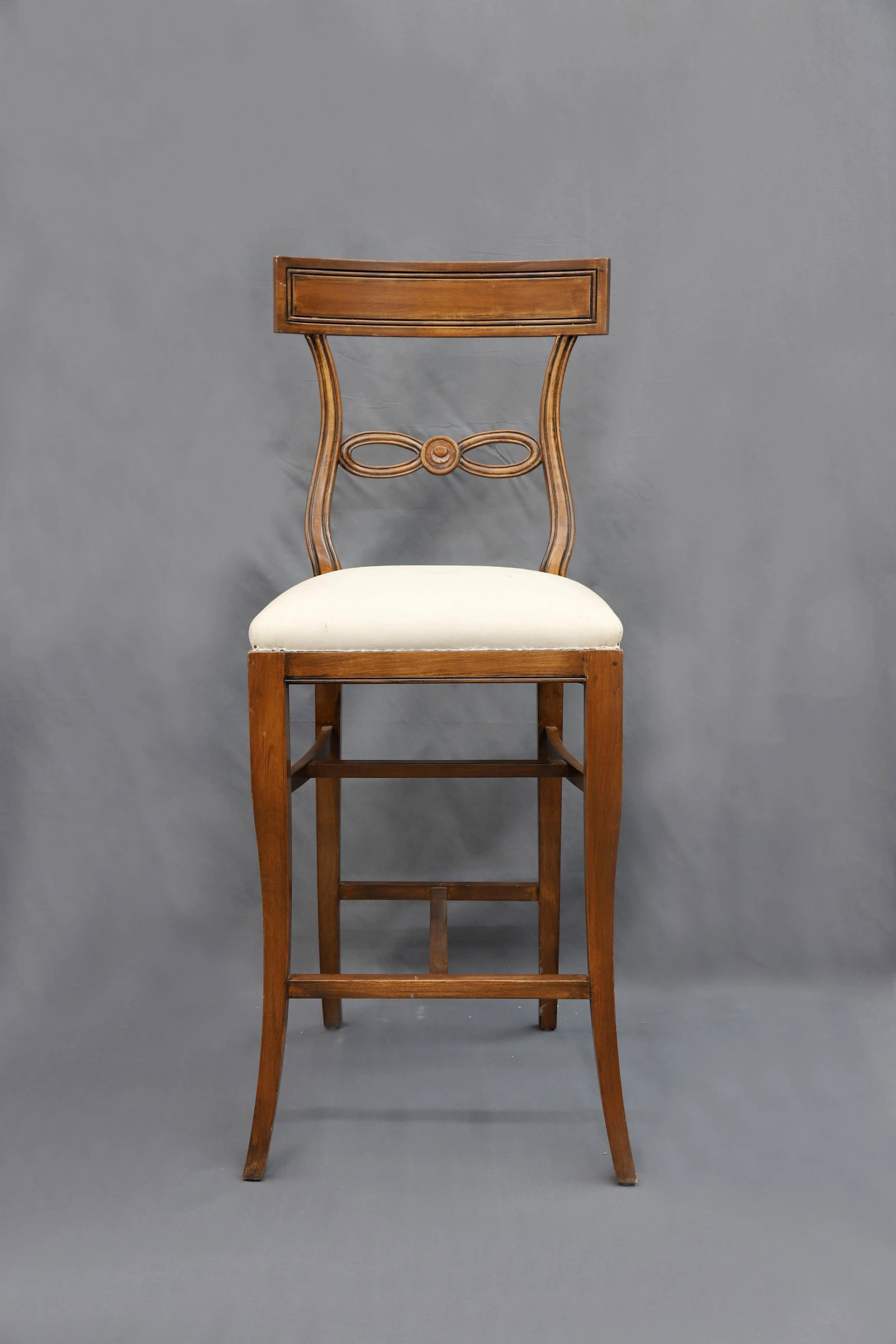 1970s Vintage Knotted Rope Design Bar Stool - 6