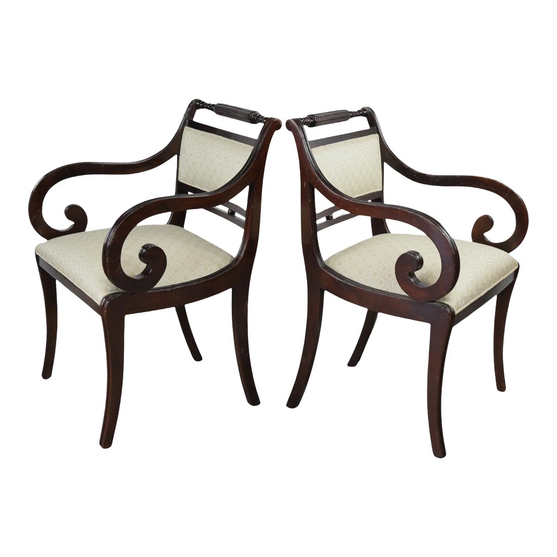Pair of Vintage Early 19th Century Regency Armchair (1 of 11)