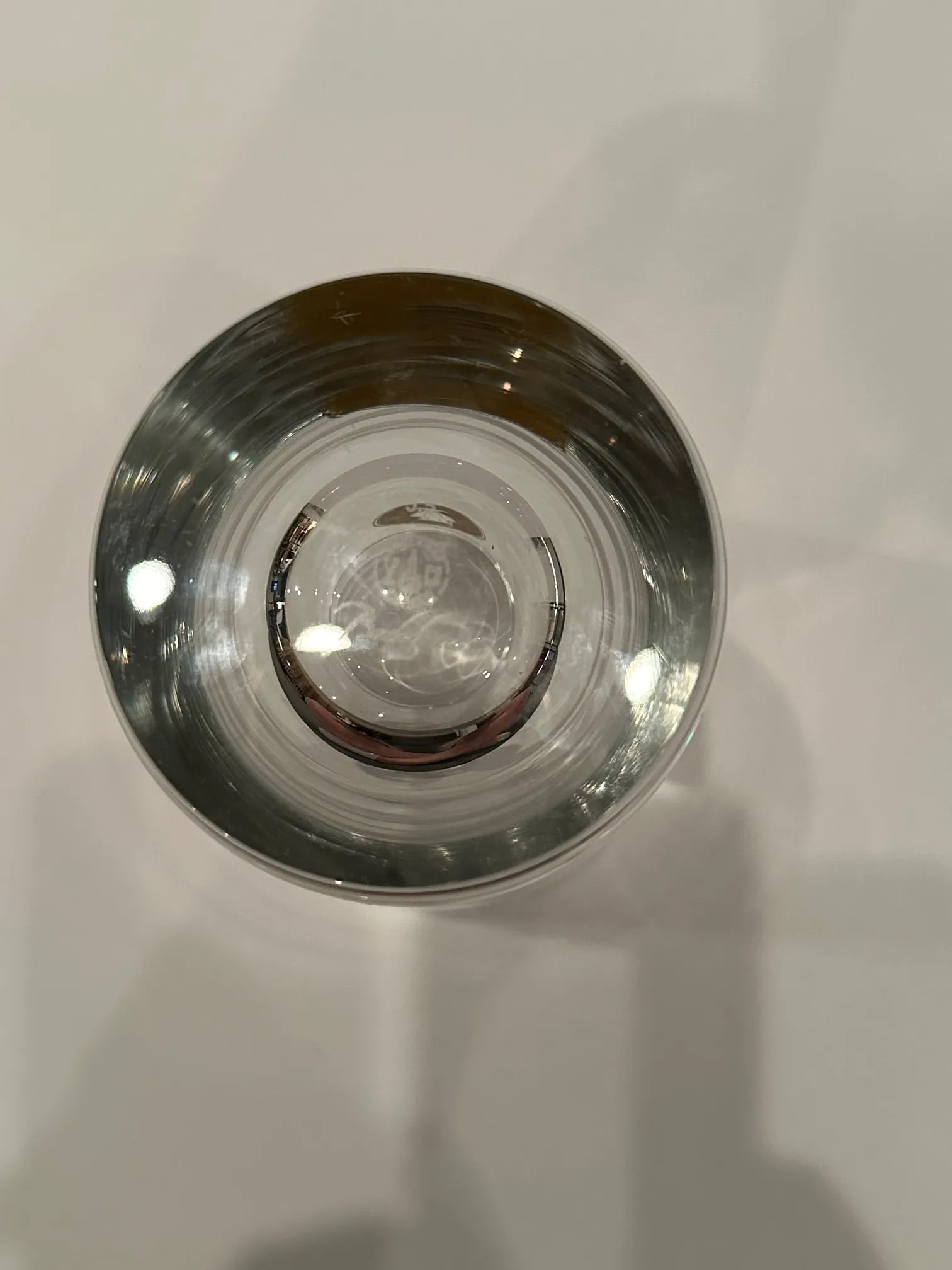 Signed Baccarat Crystal Vase With Gilt Decoration of Classical Urn - 5